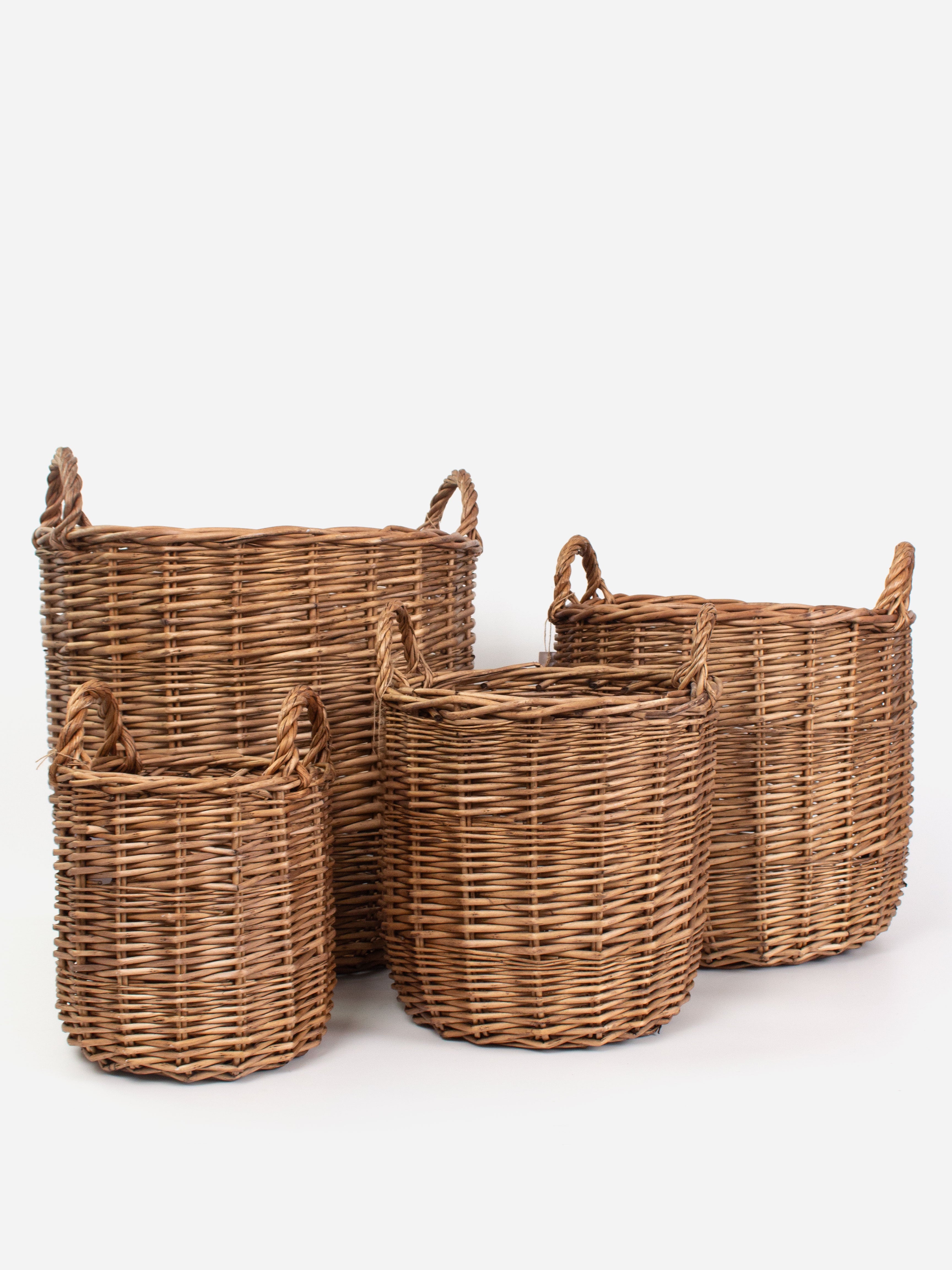 Riviera Woven Round Basket
