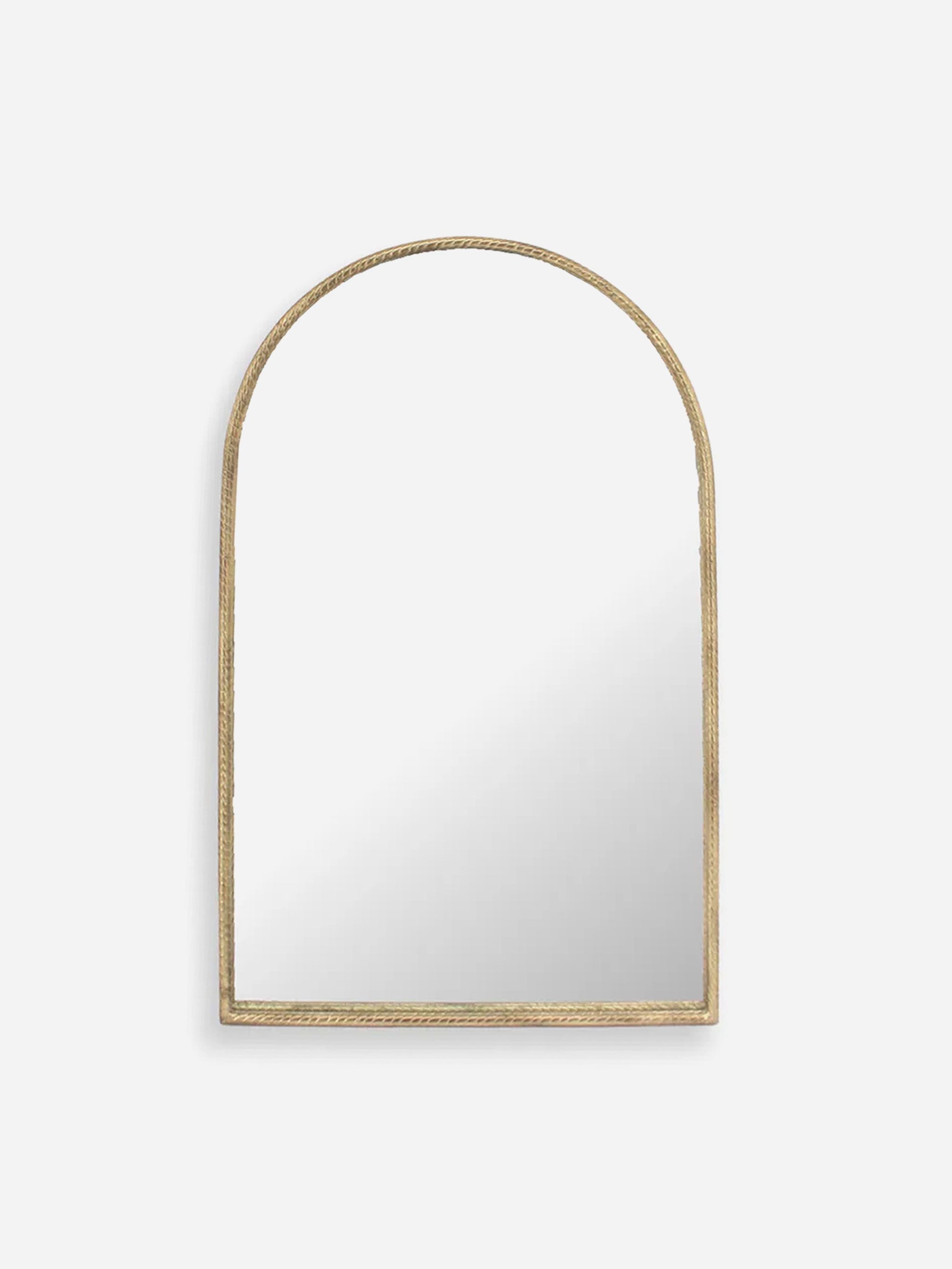Rope Half Round Mirror