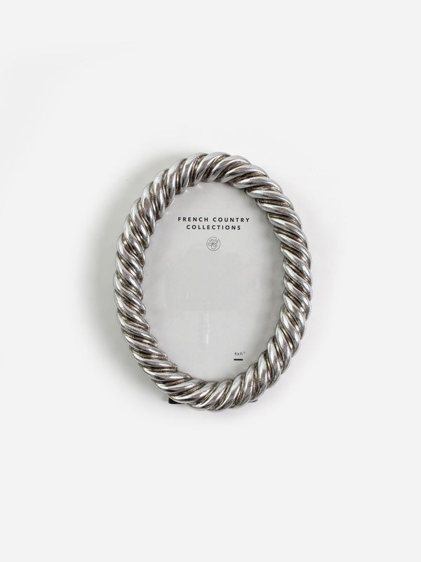 Rope Oval Photo Frame