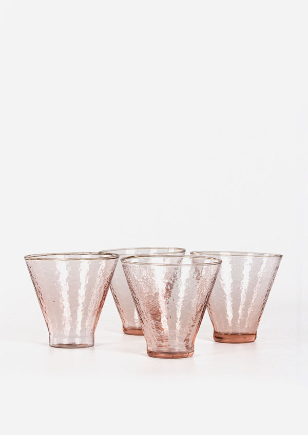Rose Cocktail Glass Set