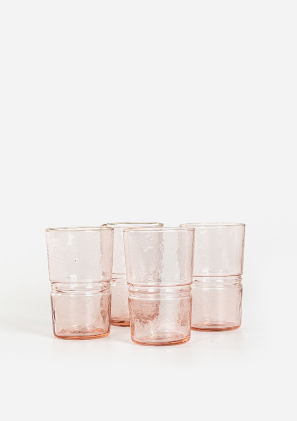 Rose Drinking Glass Set