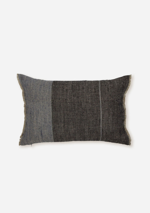 Rustic Blue Rectangle Cushion Cover