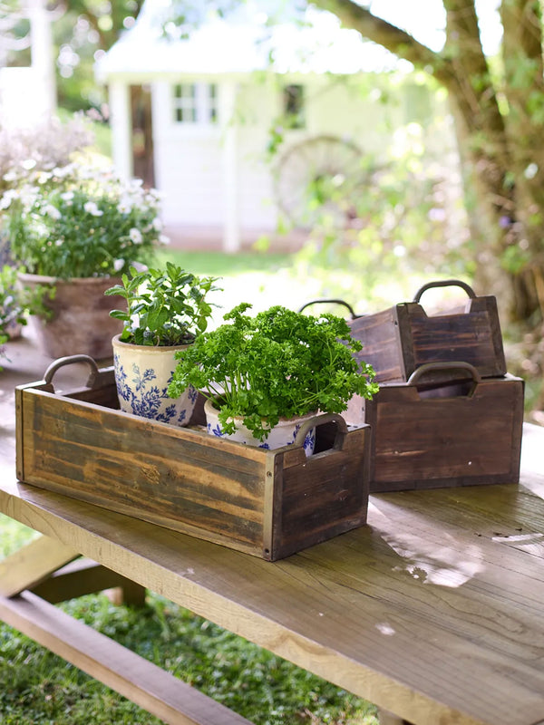 Rustic Planter Box