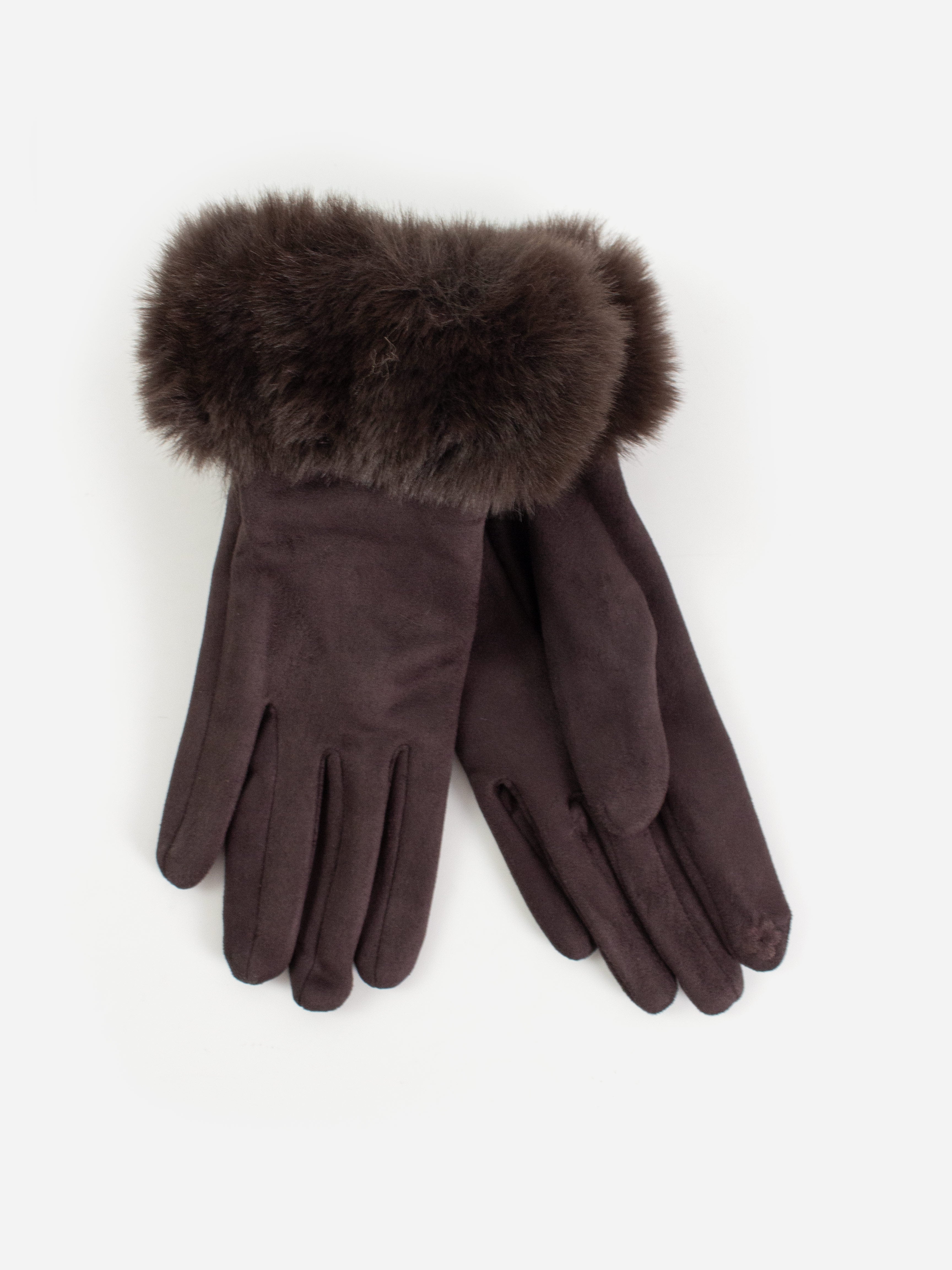 Sable Fur Cuff Gloves