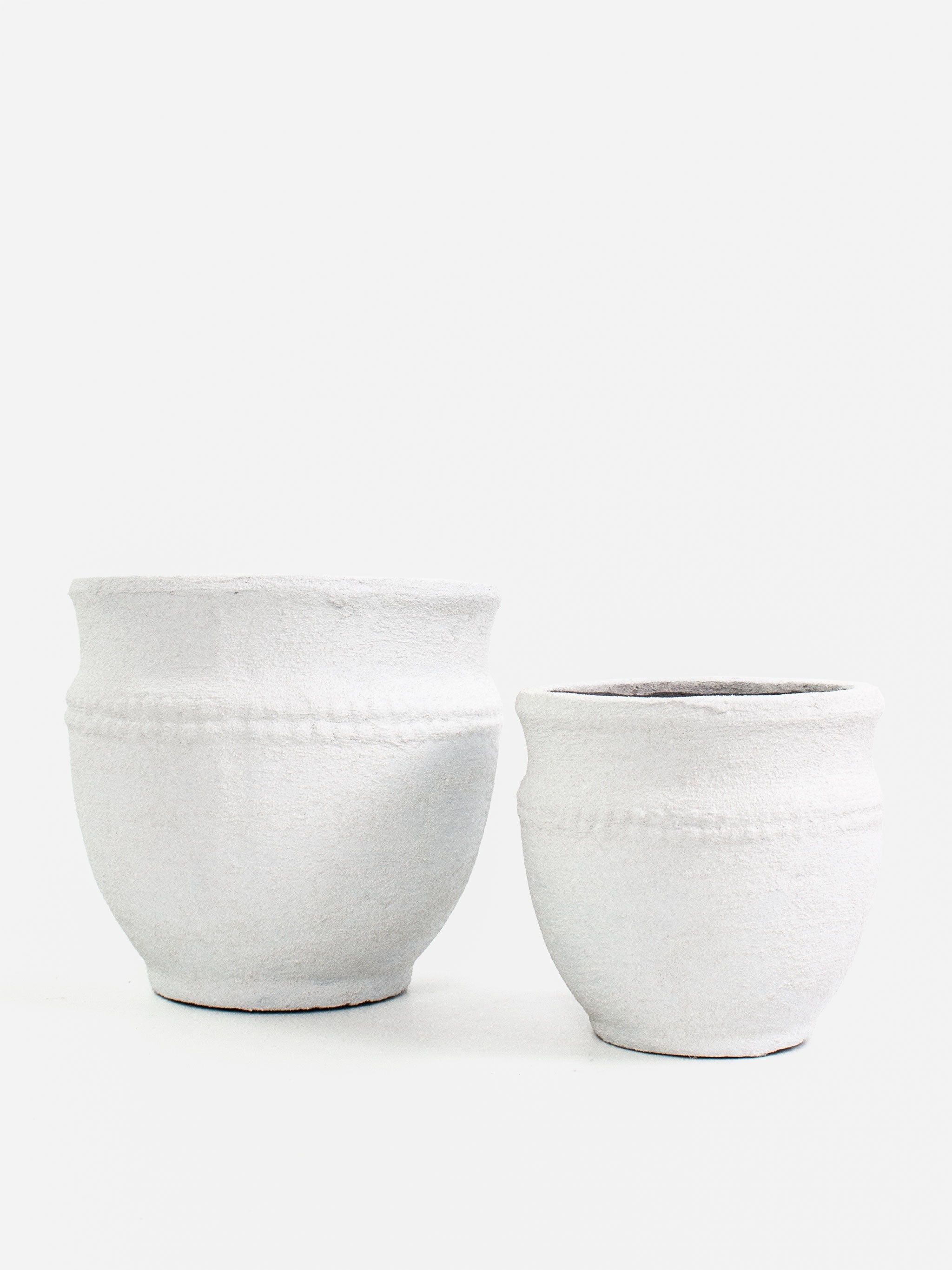 Santorini White Planter