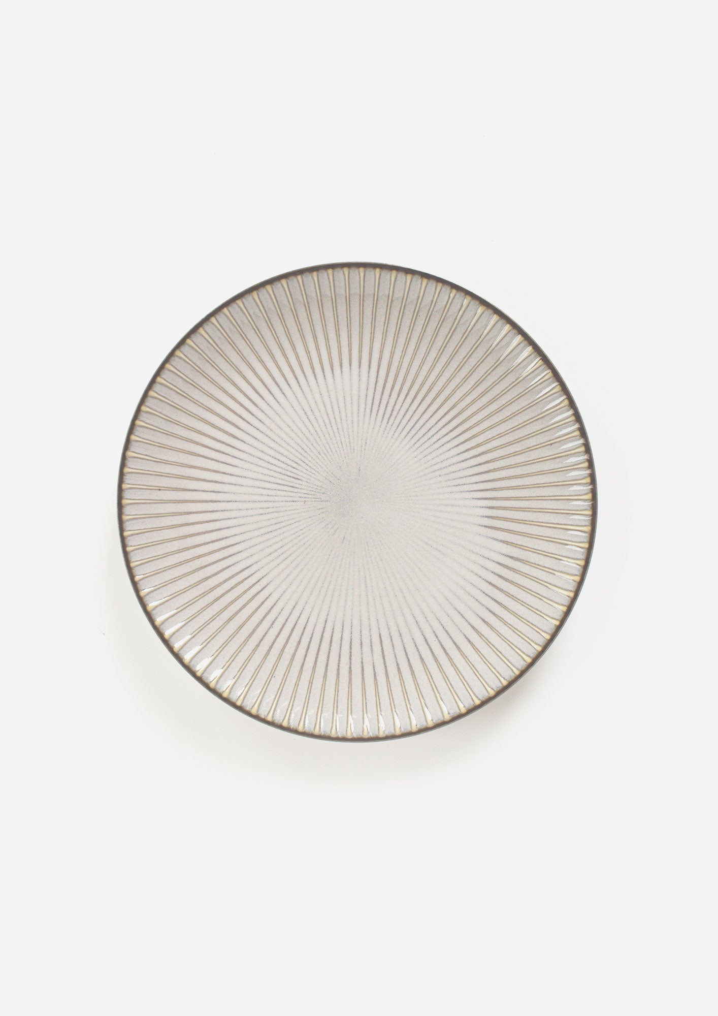 Sendan White Dinner Plate