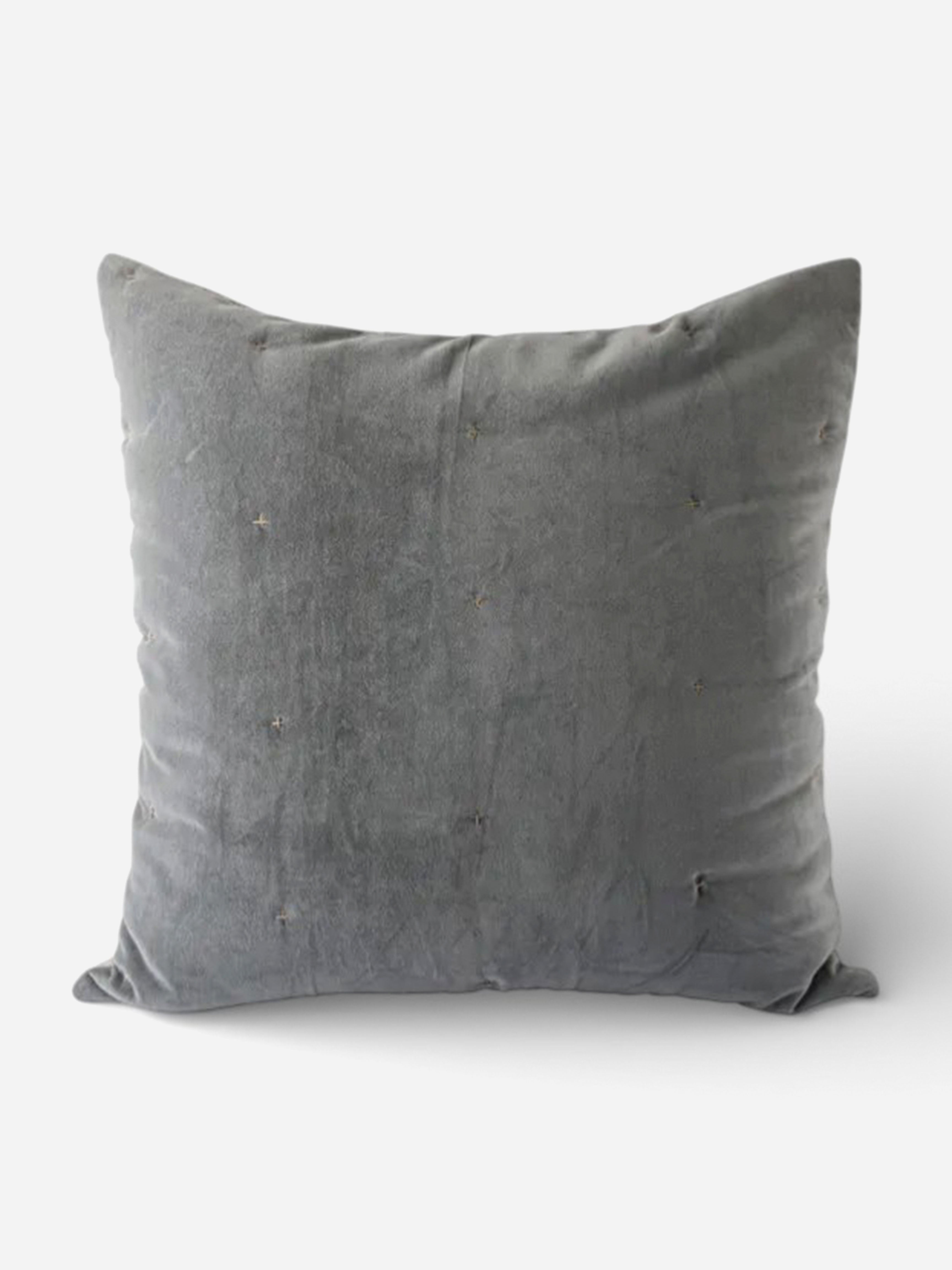 Serena Handblocked Velvet Euro Set