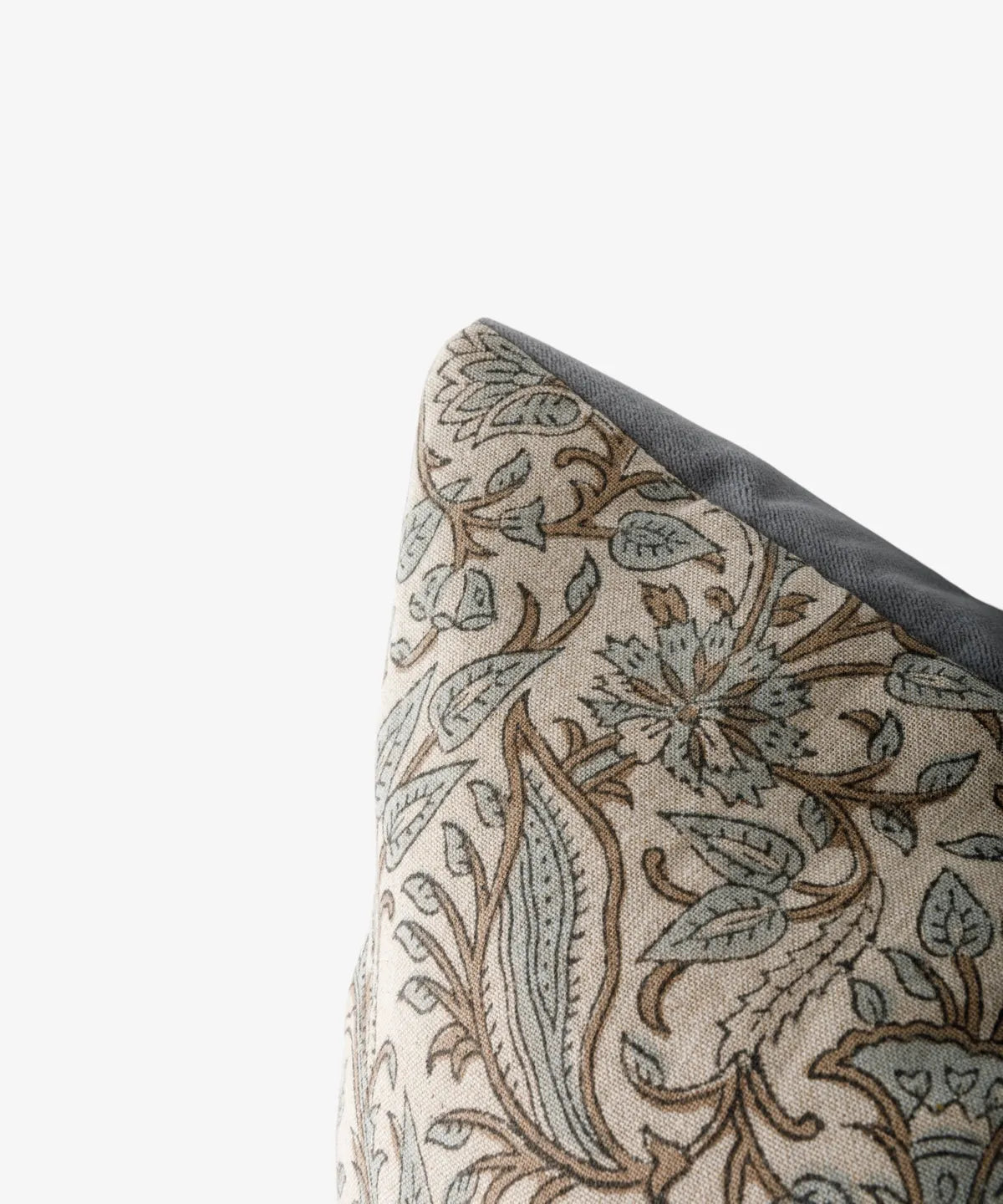 Serena Handblocked Velvet Euro Set