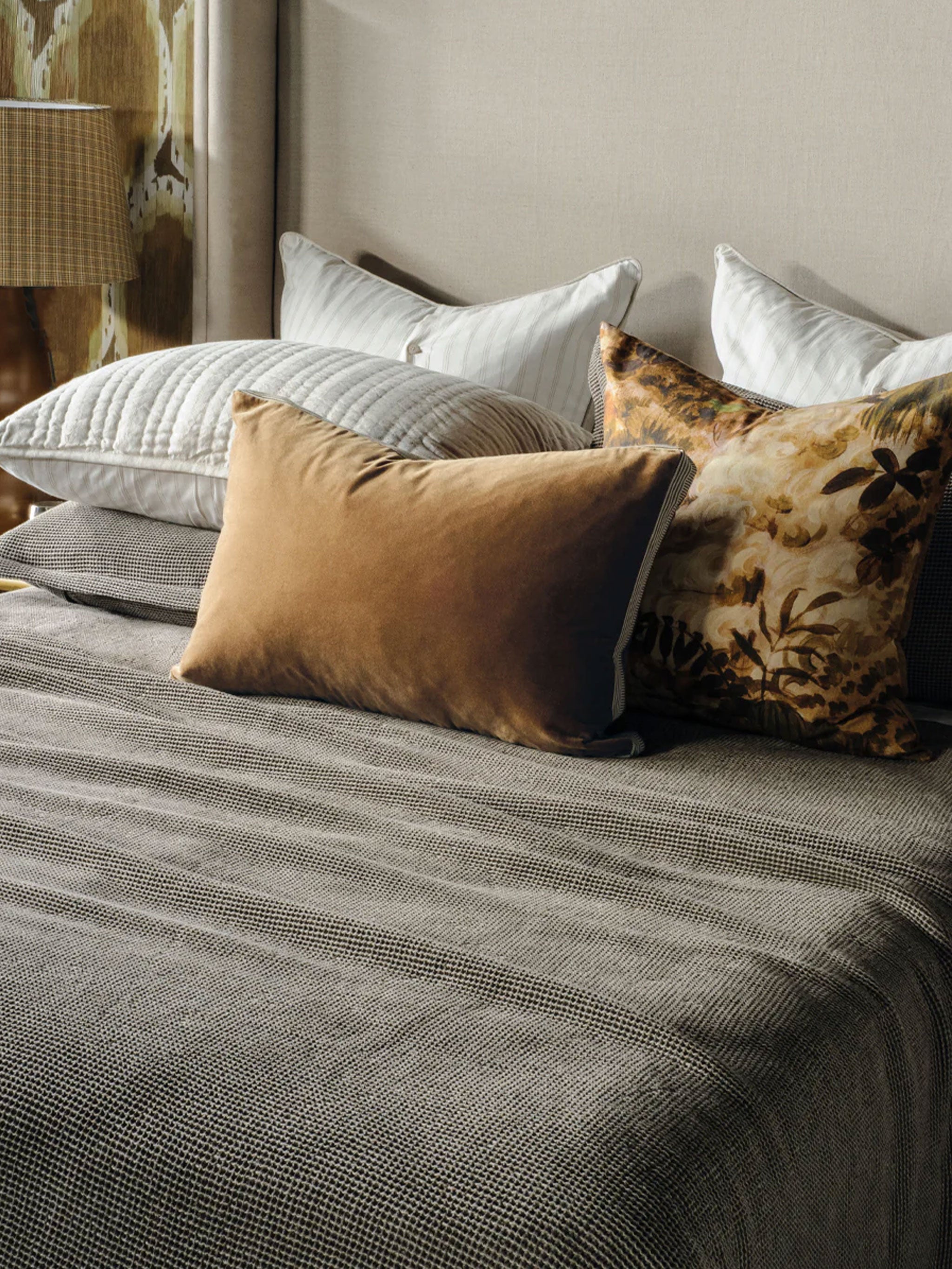 Sottobosco Mocha Bedspread