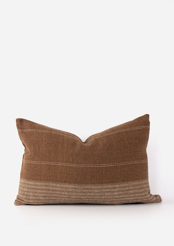 Spice Stripe Cushion Cover