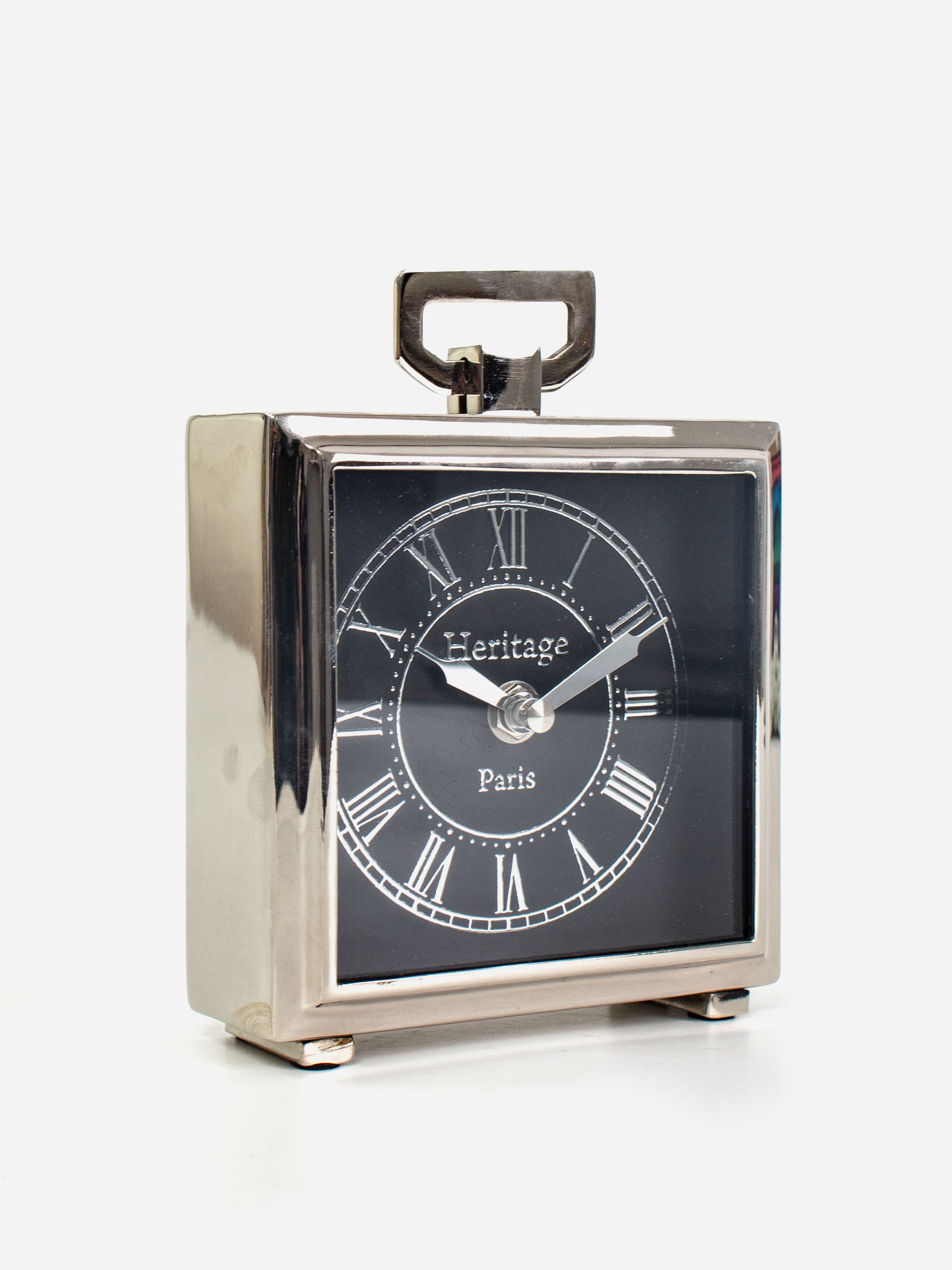 Square Mid-Century Clock