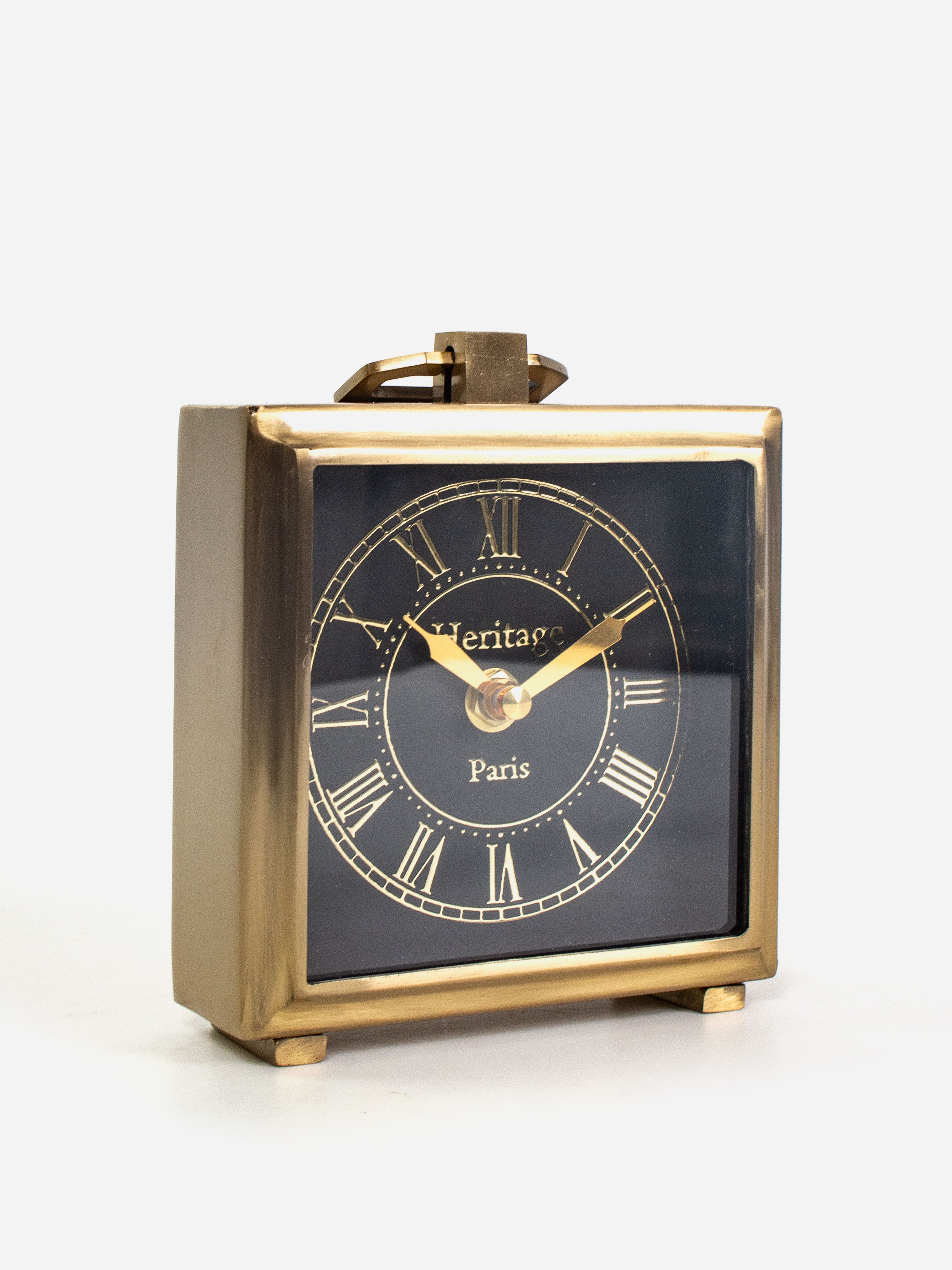 Square Mid-Century Clock