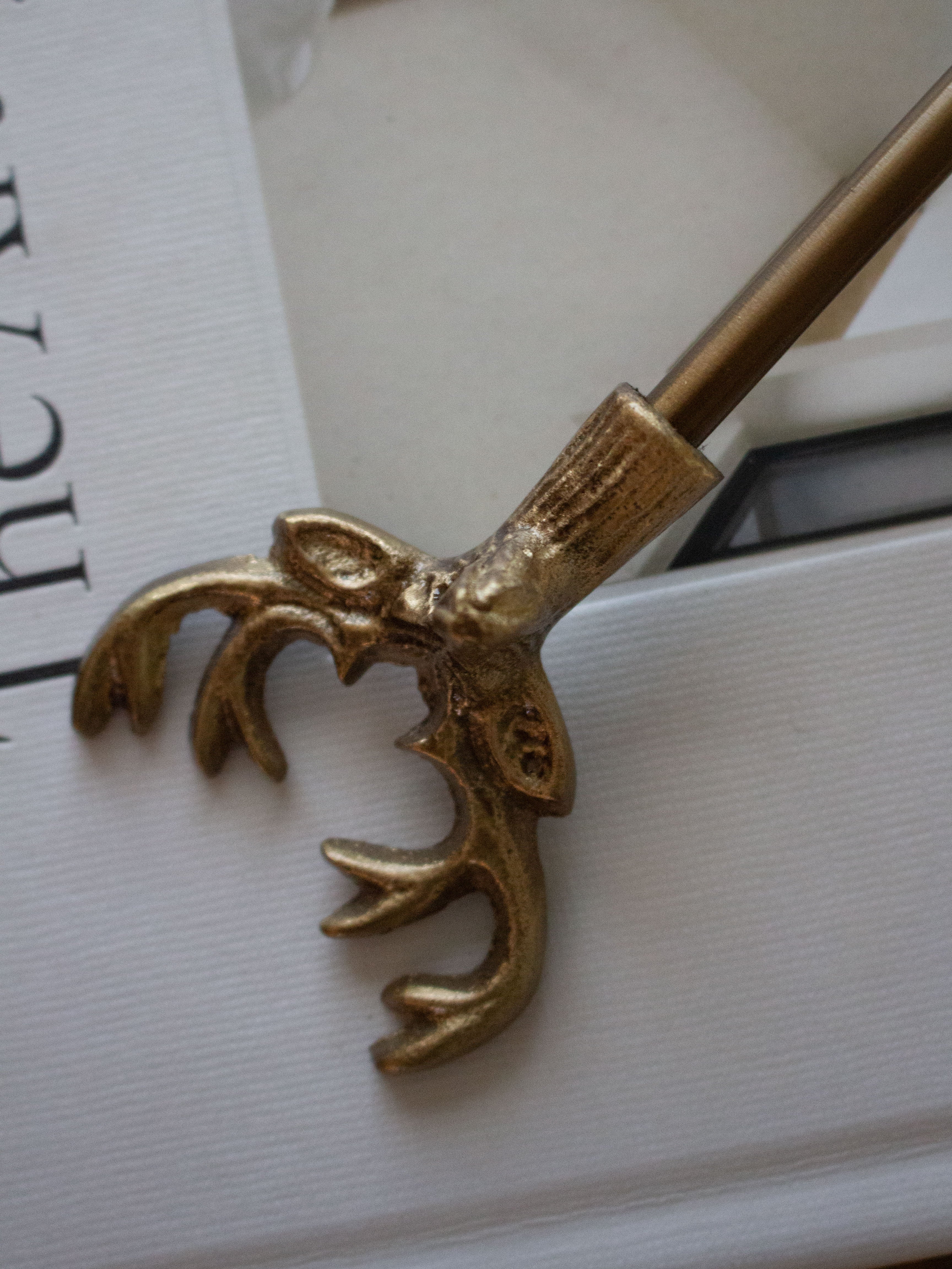 Stag Candle Snuffer