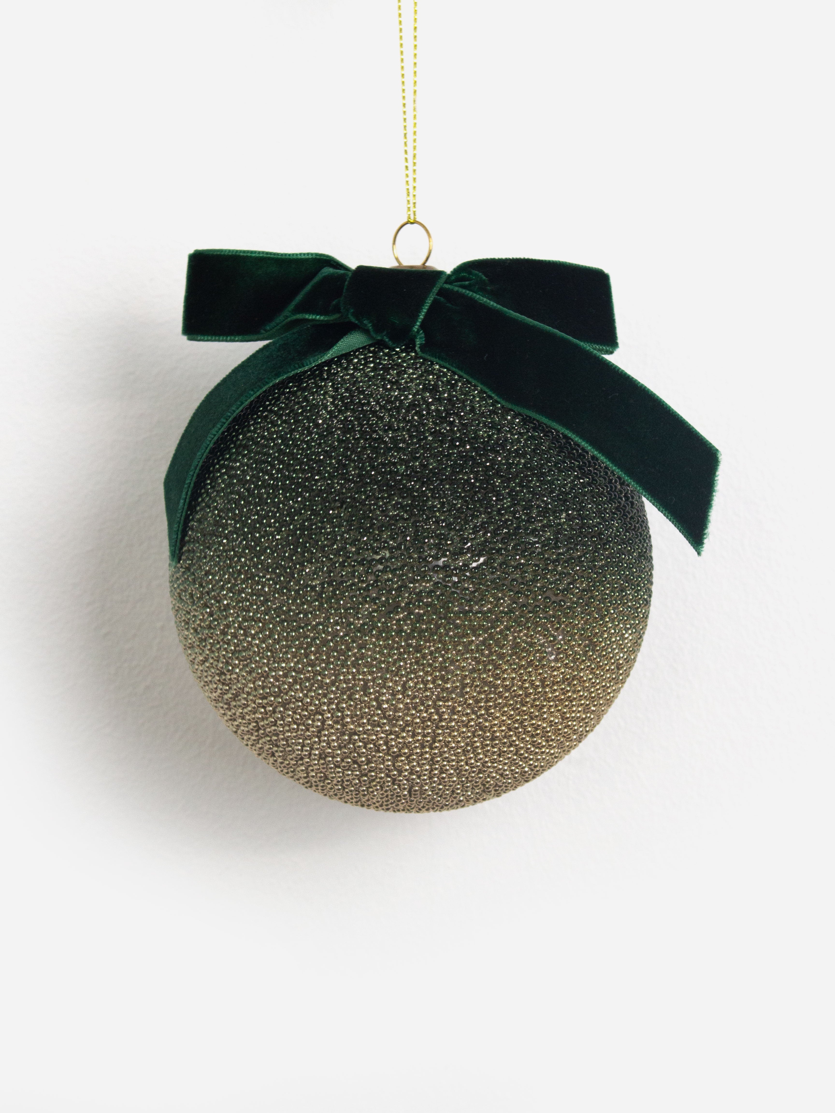 Starburst Green Bauble