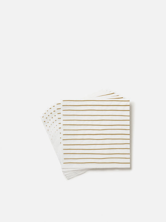 Stripe Dinner Napkin Pack