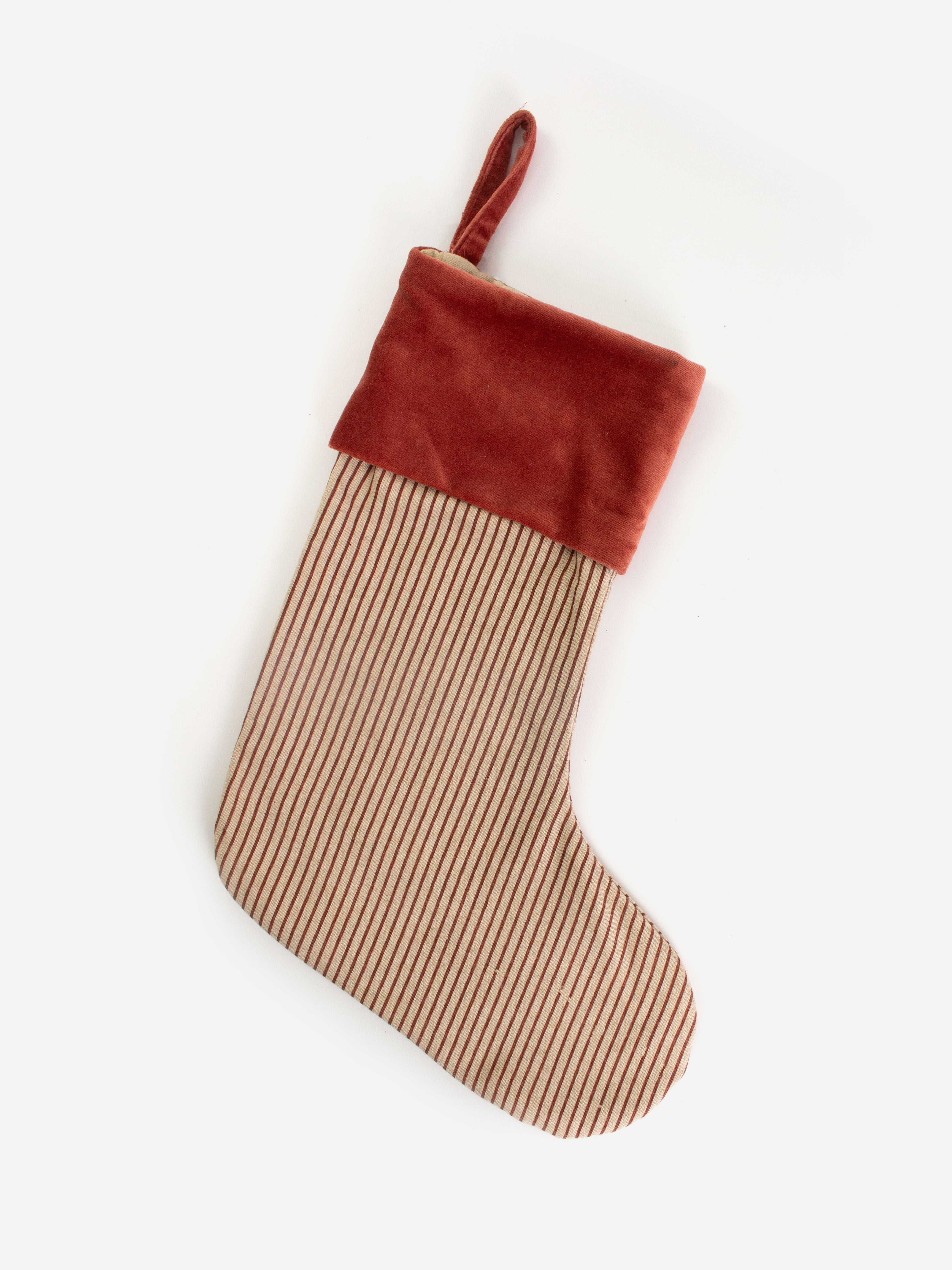 Striped Red Stocking