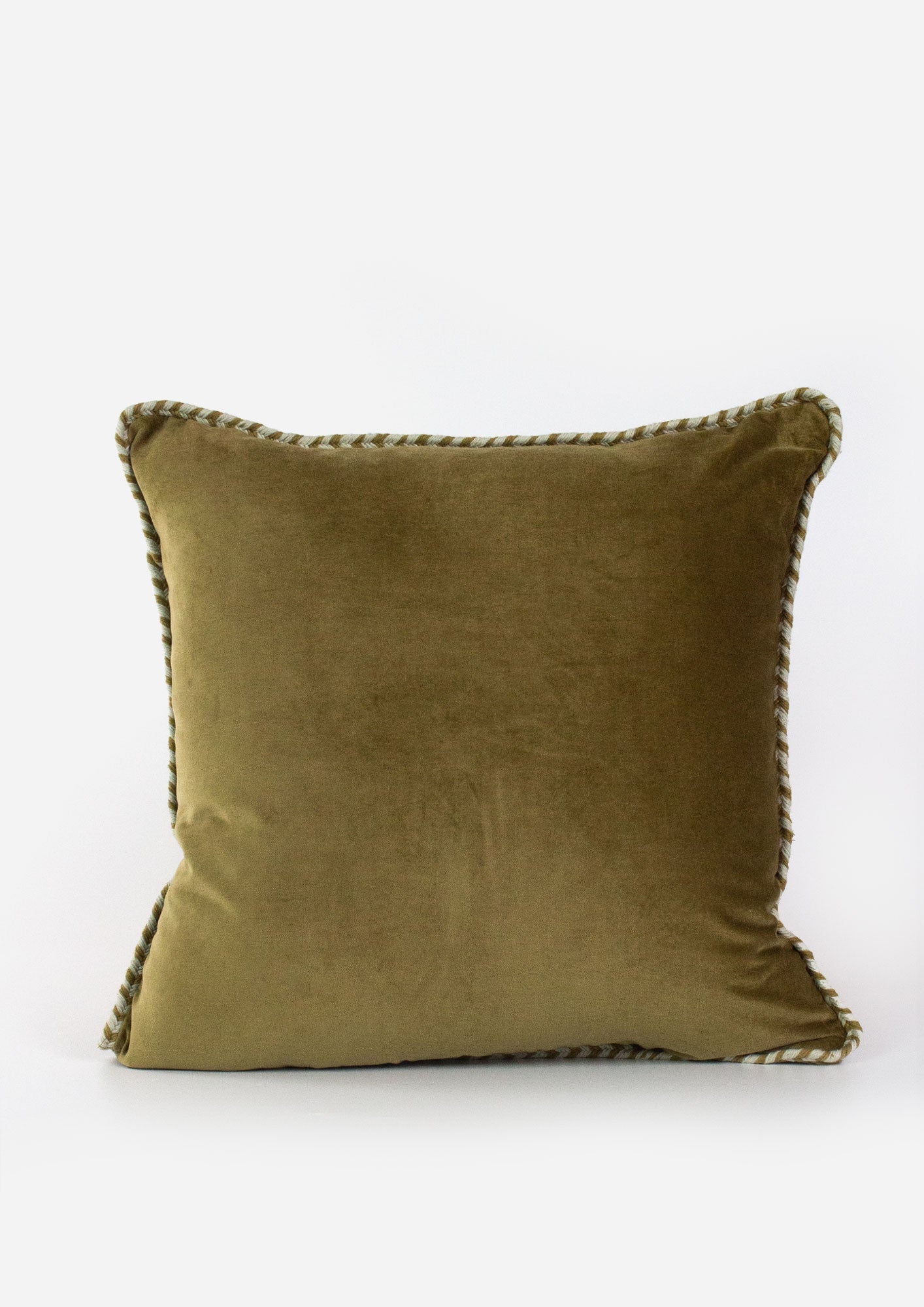 Treccia Olive Cushion