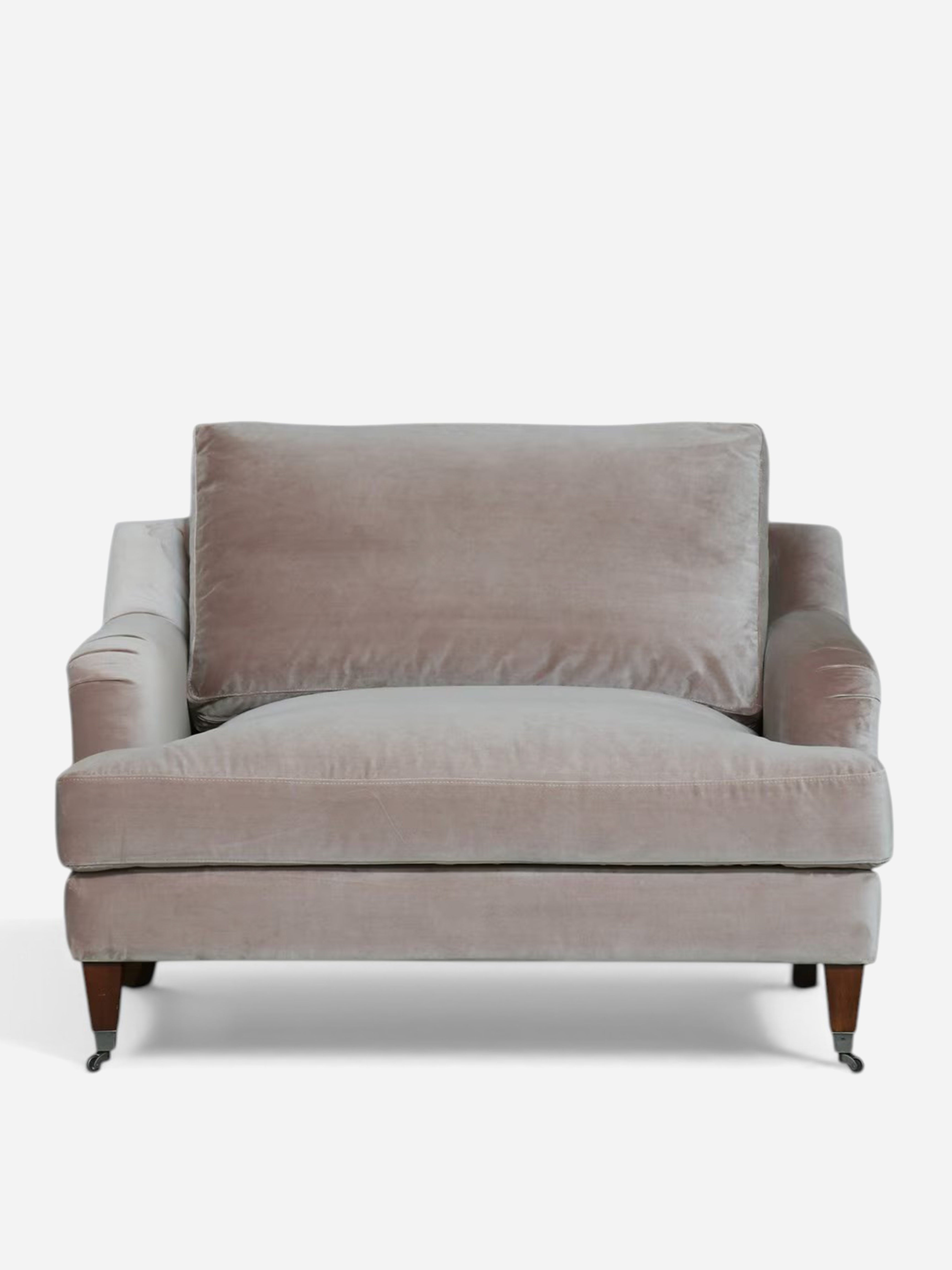 Thornfield Armchair - Musk Velvet