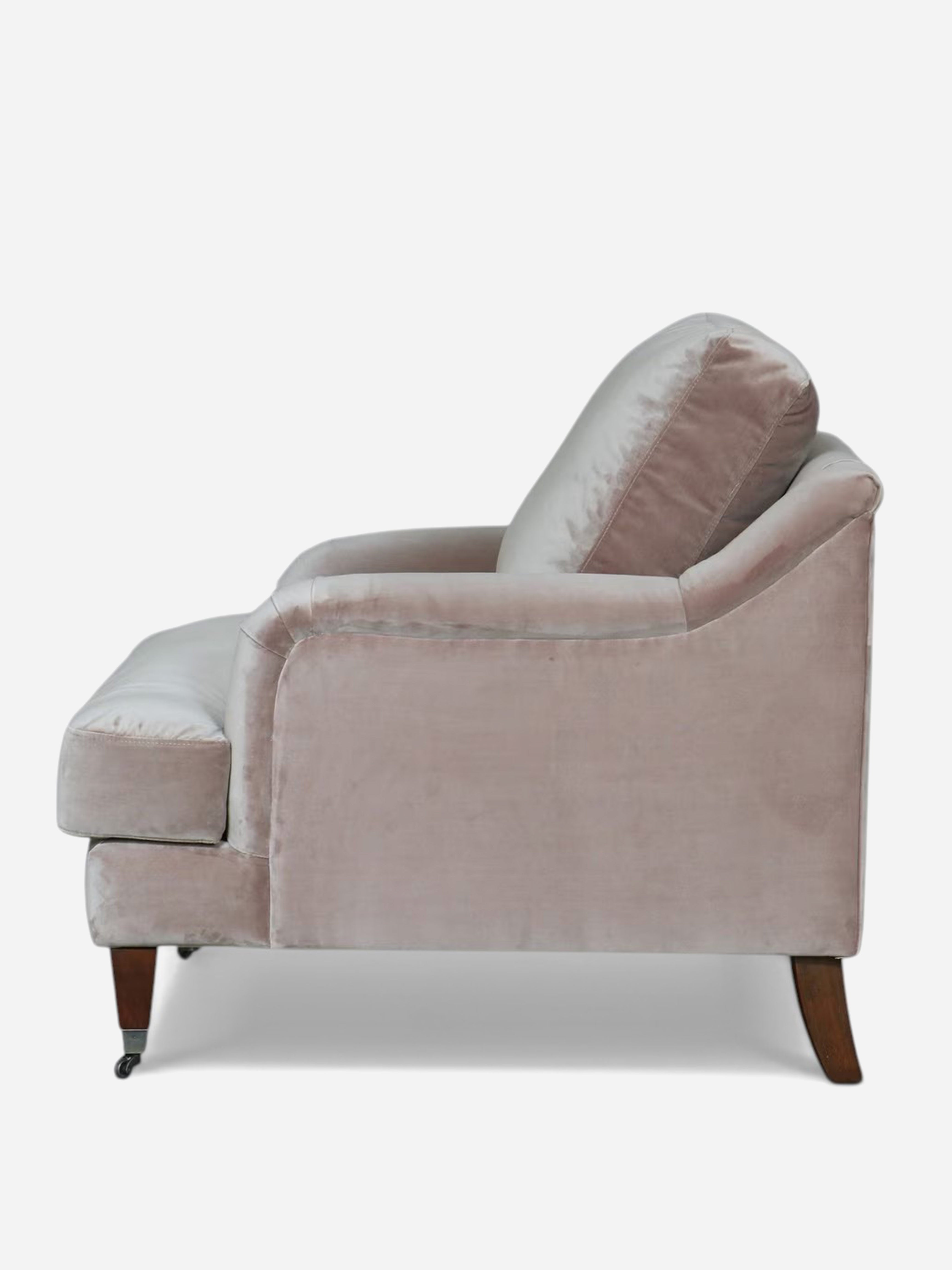 Thornfield Armchair - Musk Velvet