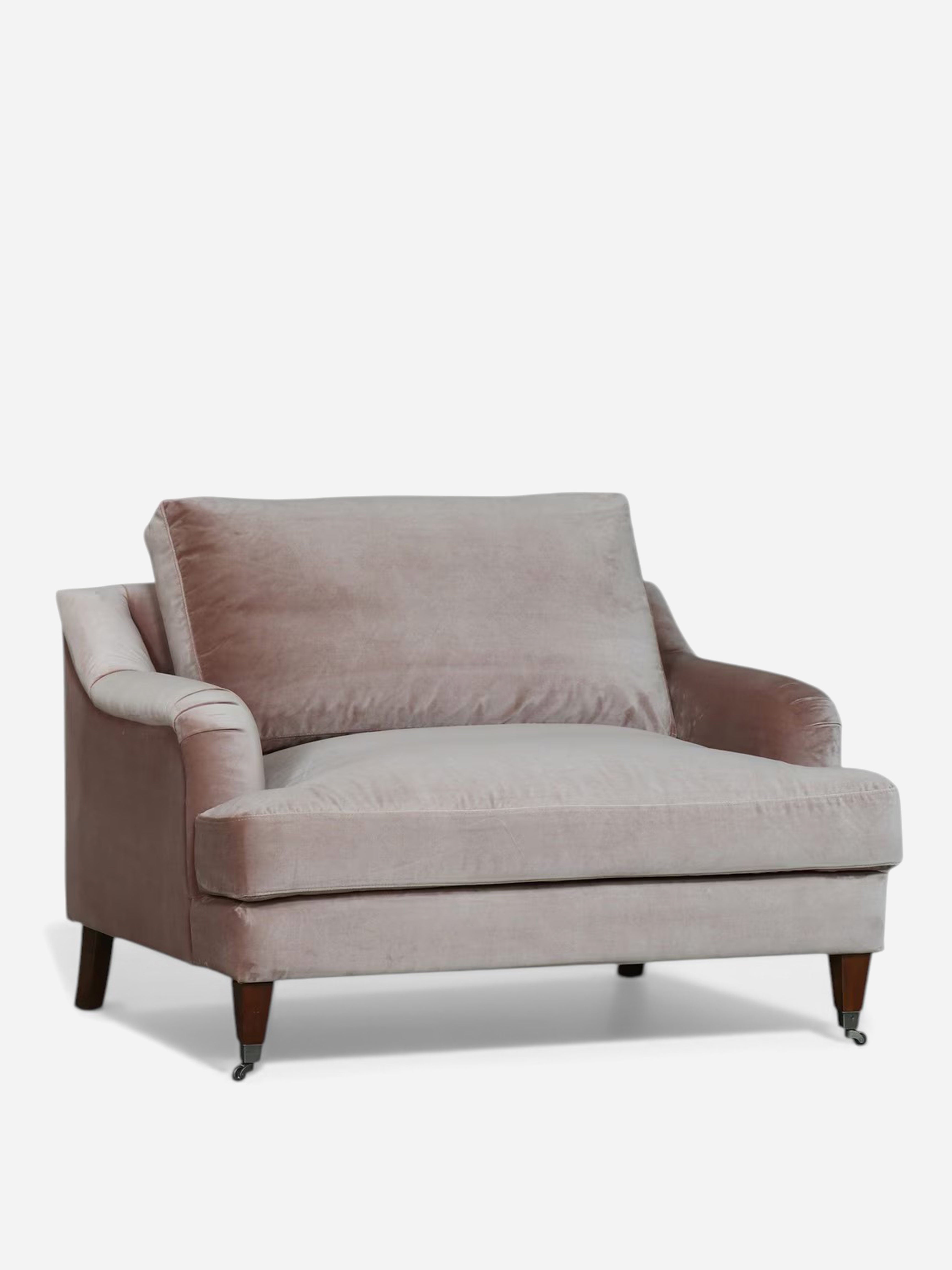Thornfield Armchair - Musk Velvet