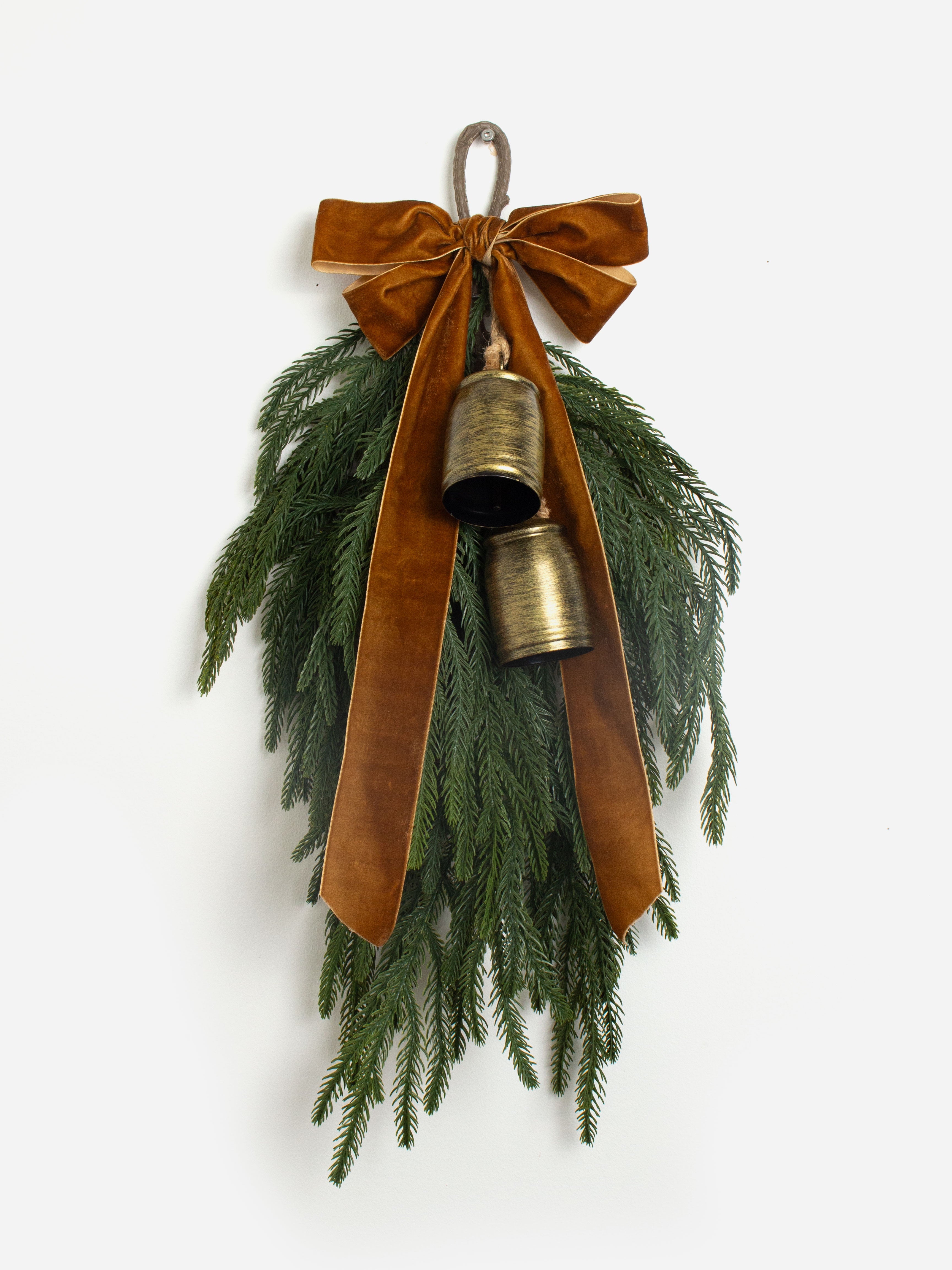Tobacco Bells & Bow Teardrop