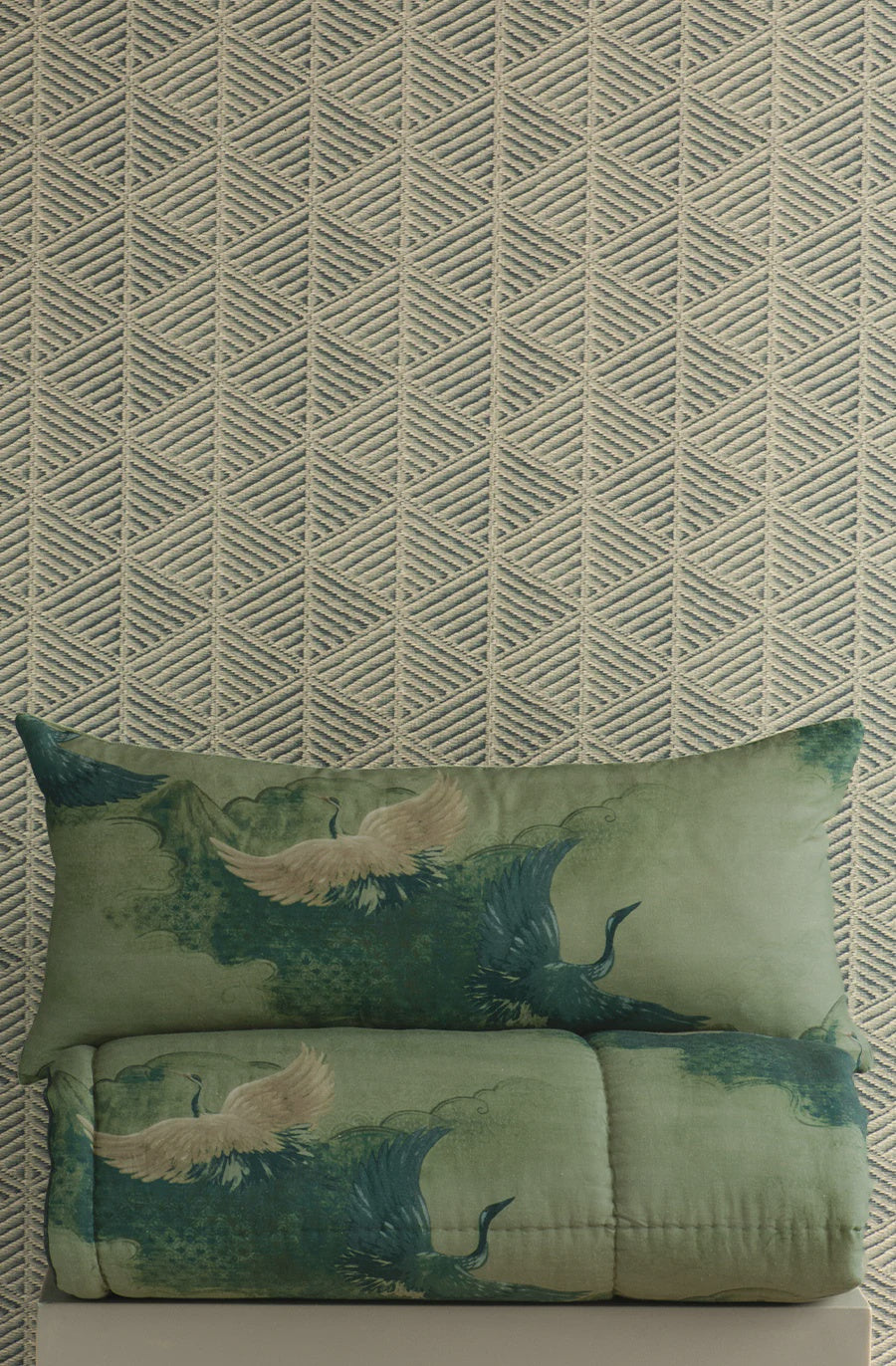 Tsuru Spruce Bolster Cushion