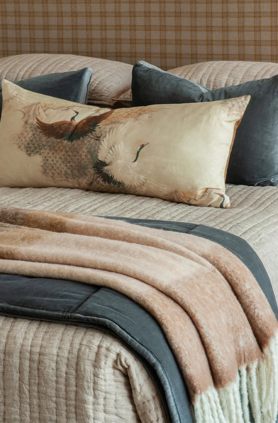 Tsuru Natural Bolster Cushion
