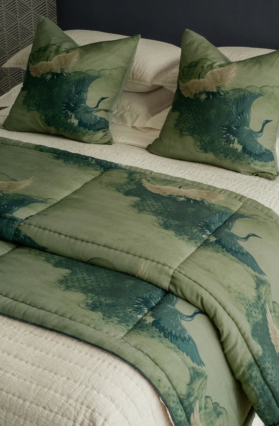 Tsuru Spruce Cushion