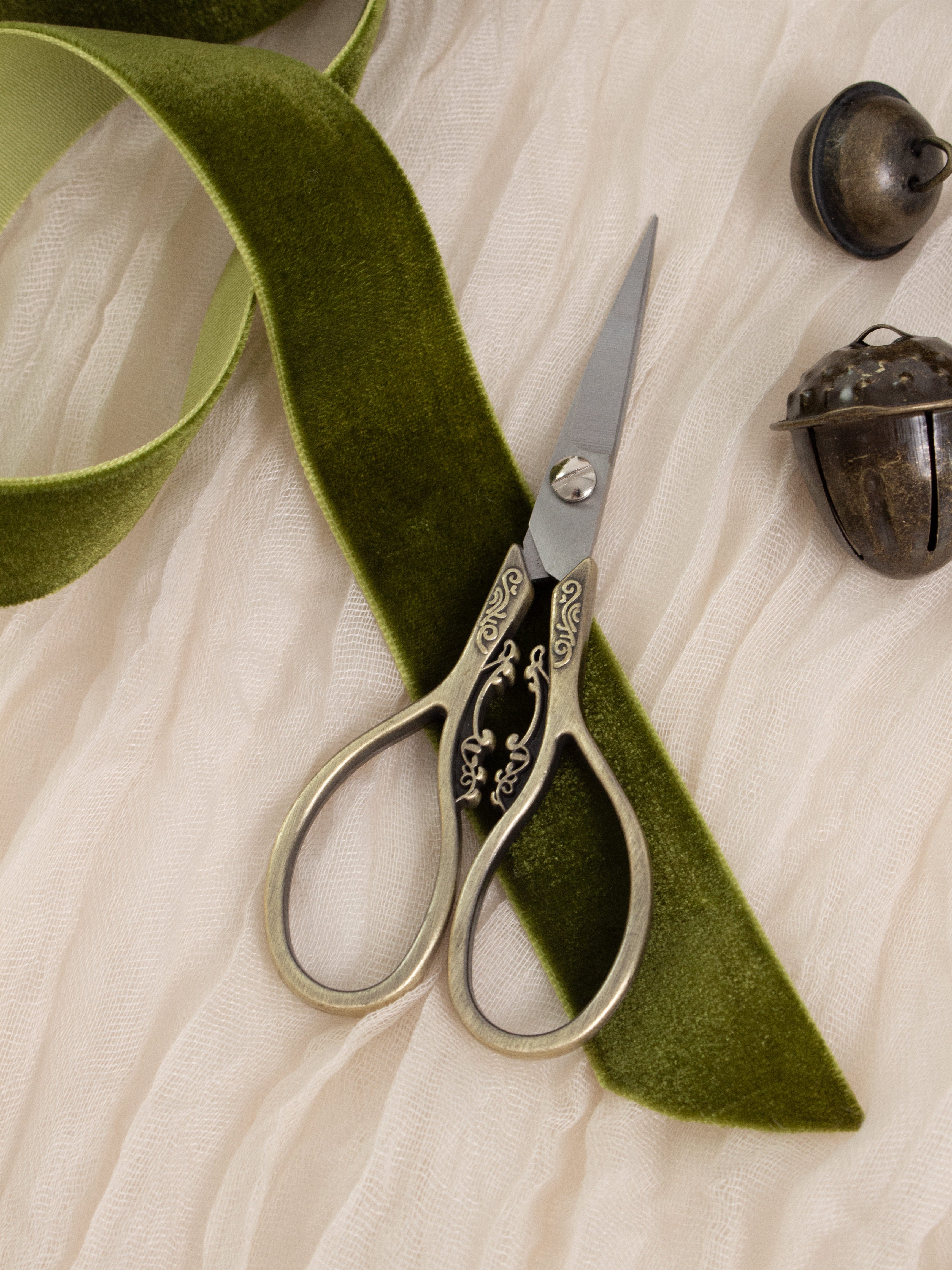 Velvet Green Ribbon