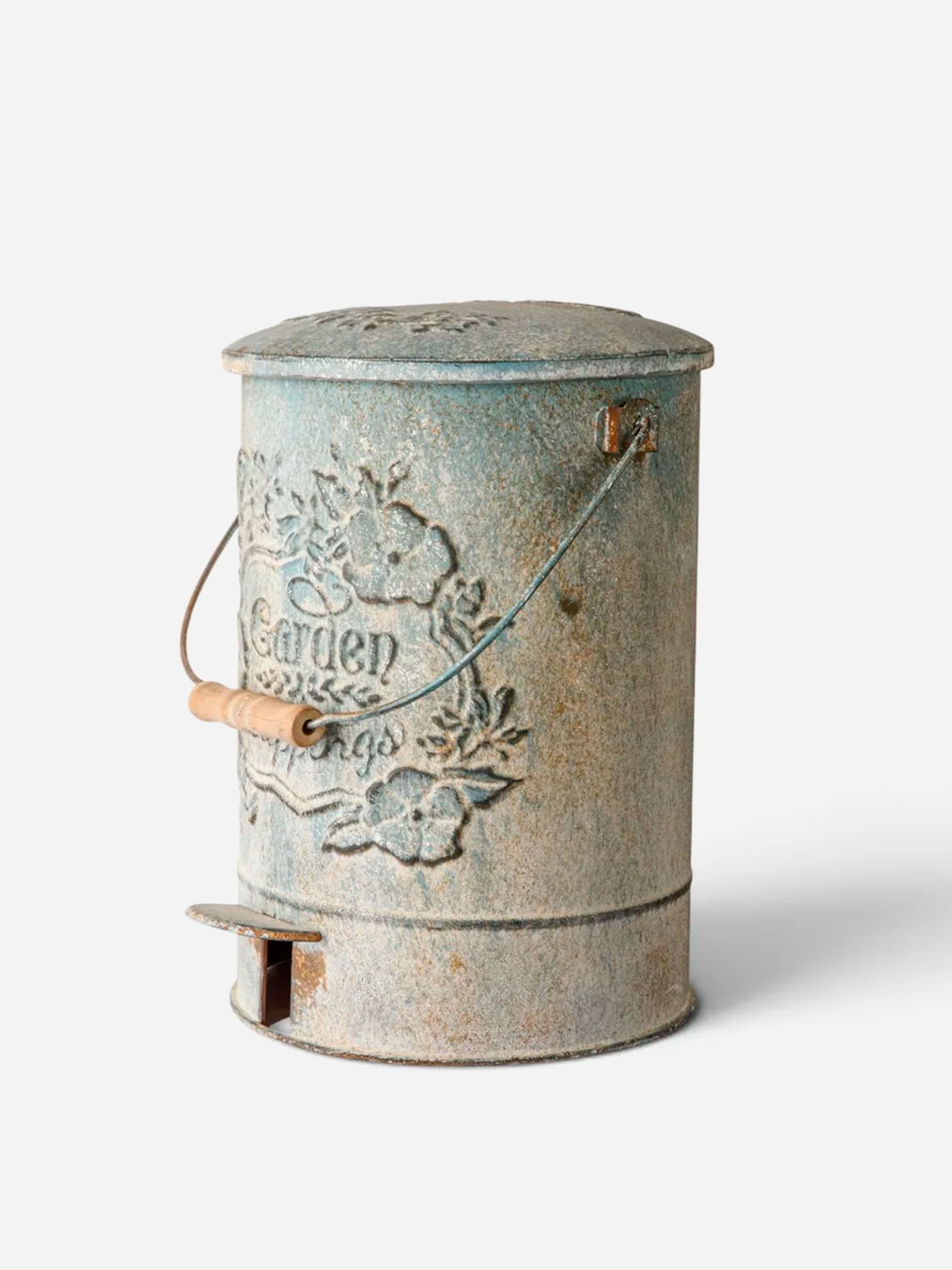 Vintage Garden Waste Bin