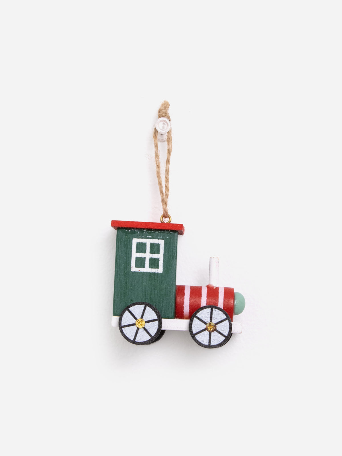 Whimsical Green Hanging Train