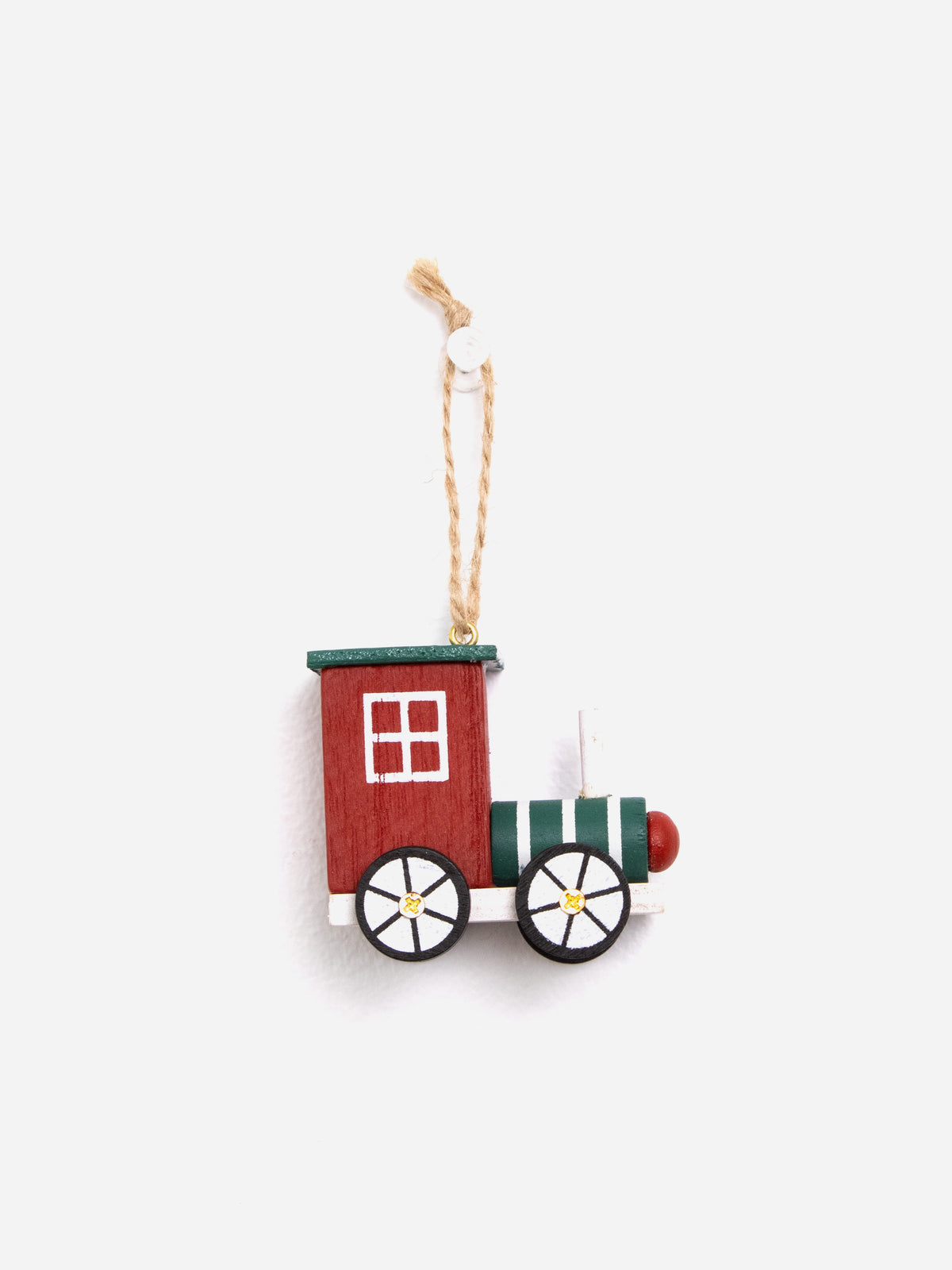 Whimsical Red Hanging Train