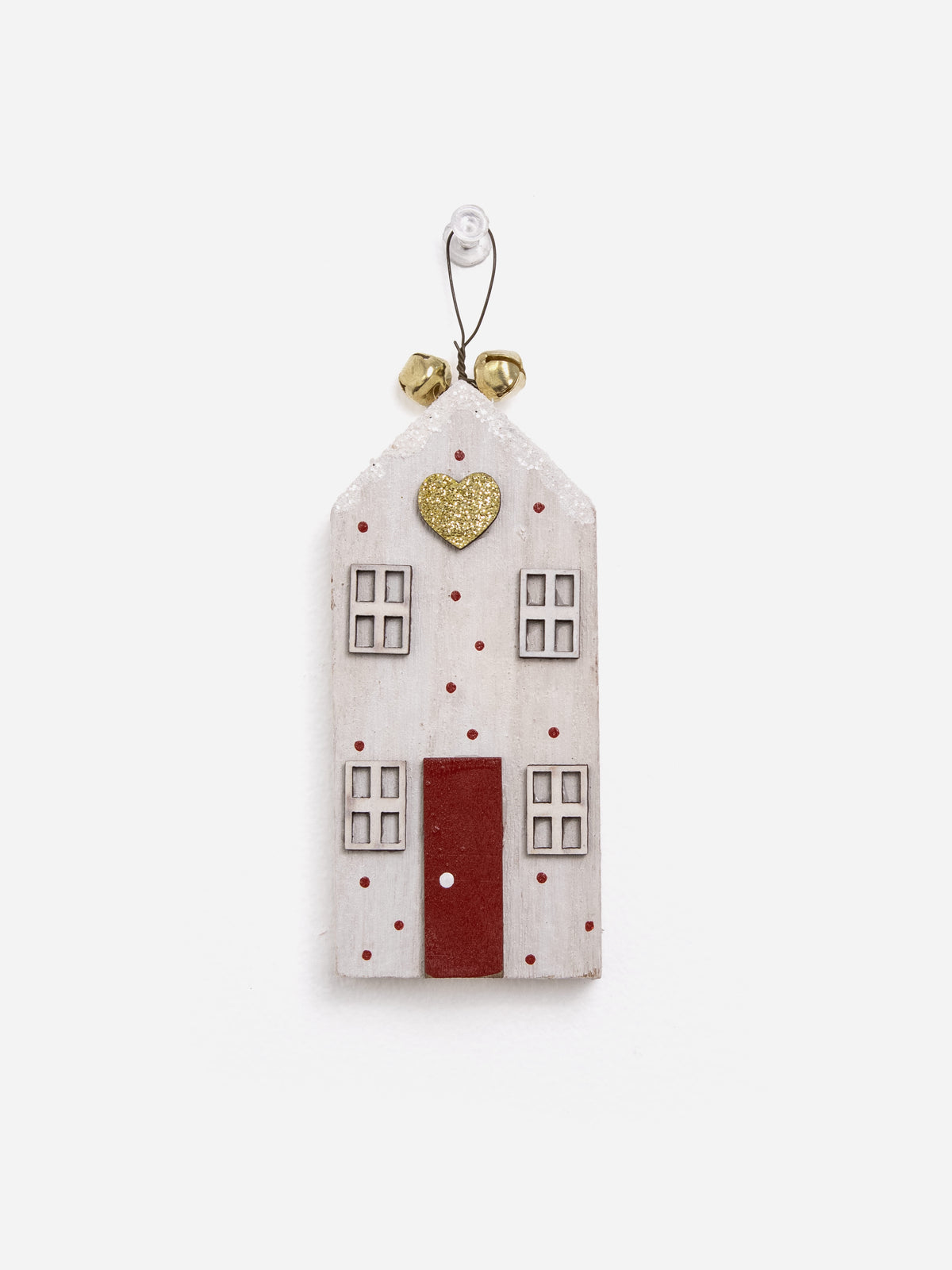Whimsical White Hanging House