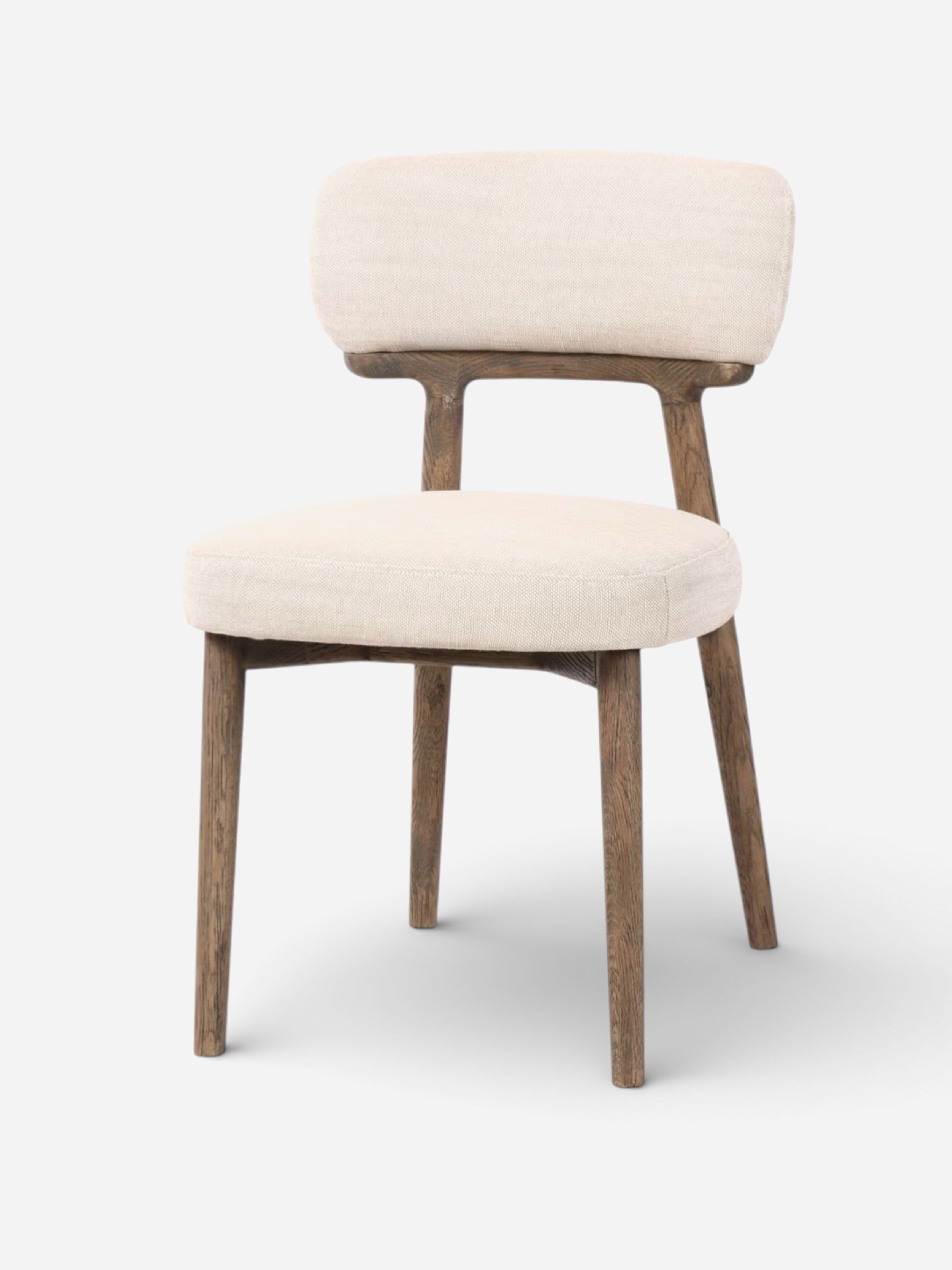 Willow Natural Linen Dining Chair