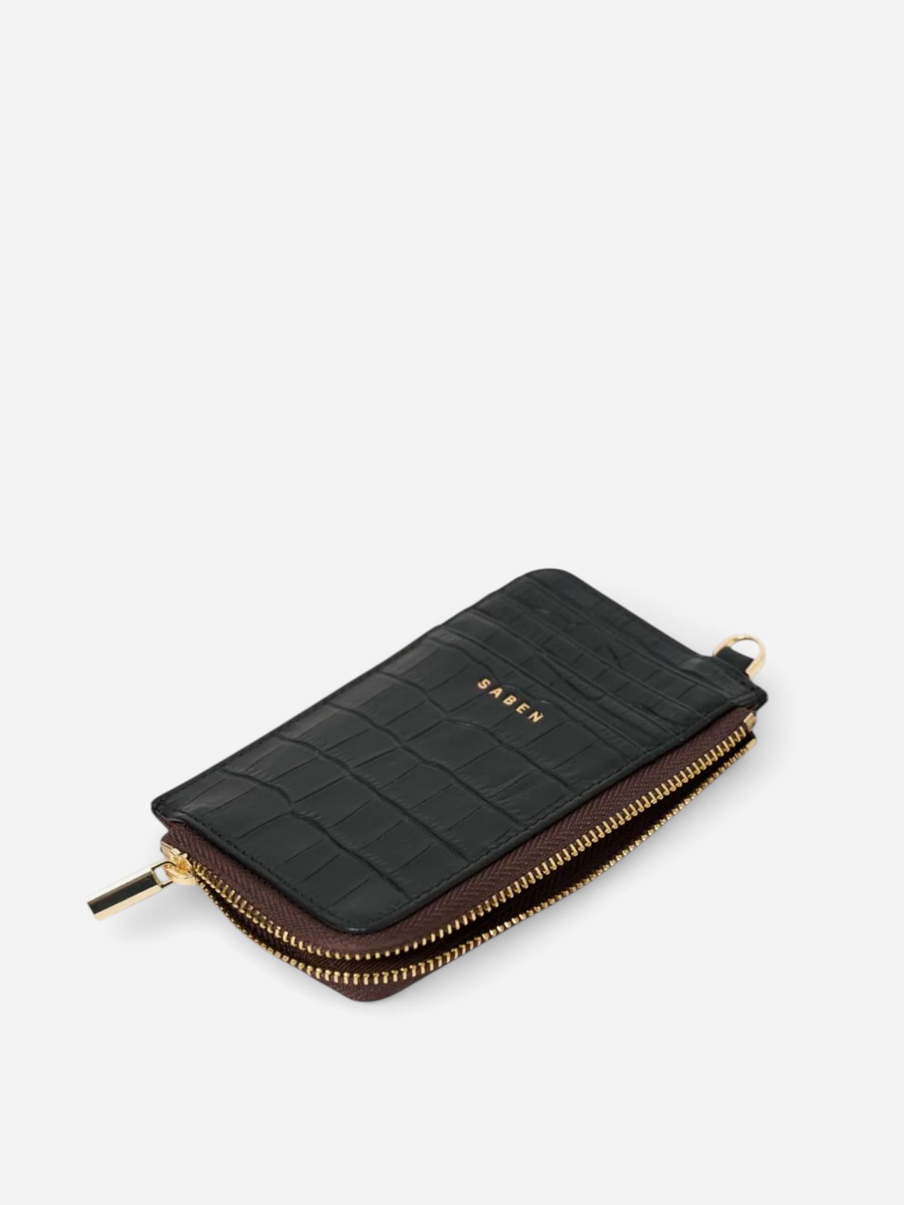 Winona Croc Card Holder