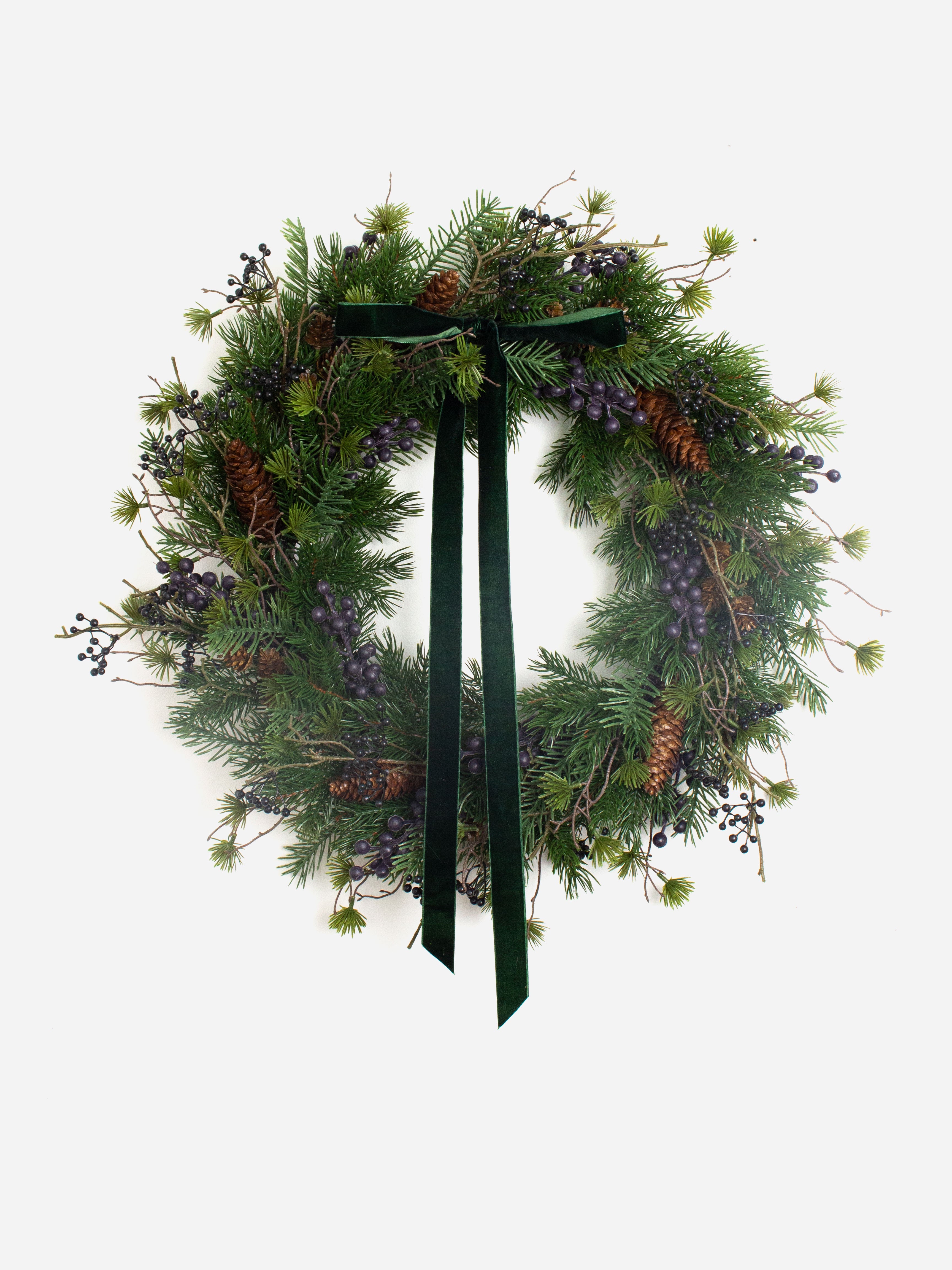 Woodland Blueberry Wreath