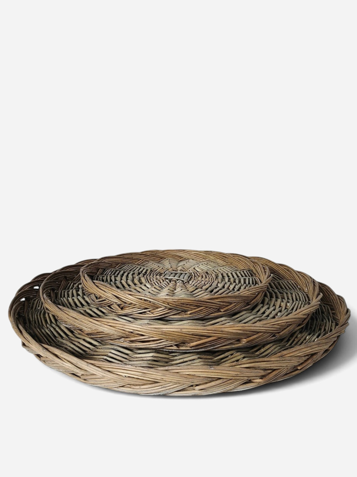 Woven Rotunda Basket Tray