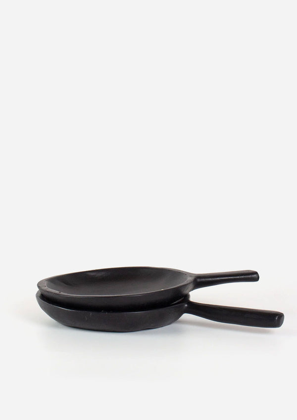 Yakisugi Platter with Handle - Black