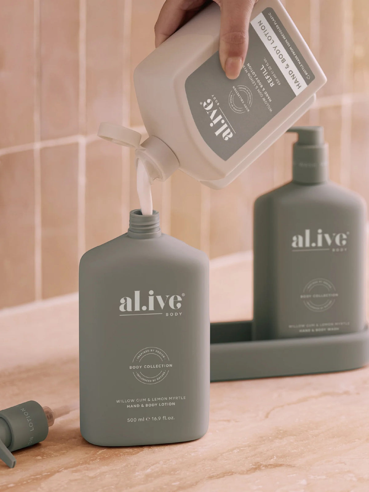 Alive 650ml Lotion Refill
