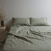 100% Linen Sheet Set - Sage