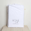 100% Stonewashed Cotton Sheet Set - White