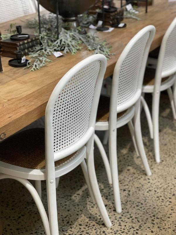 Drew Dining Chair | White