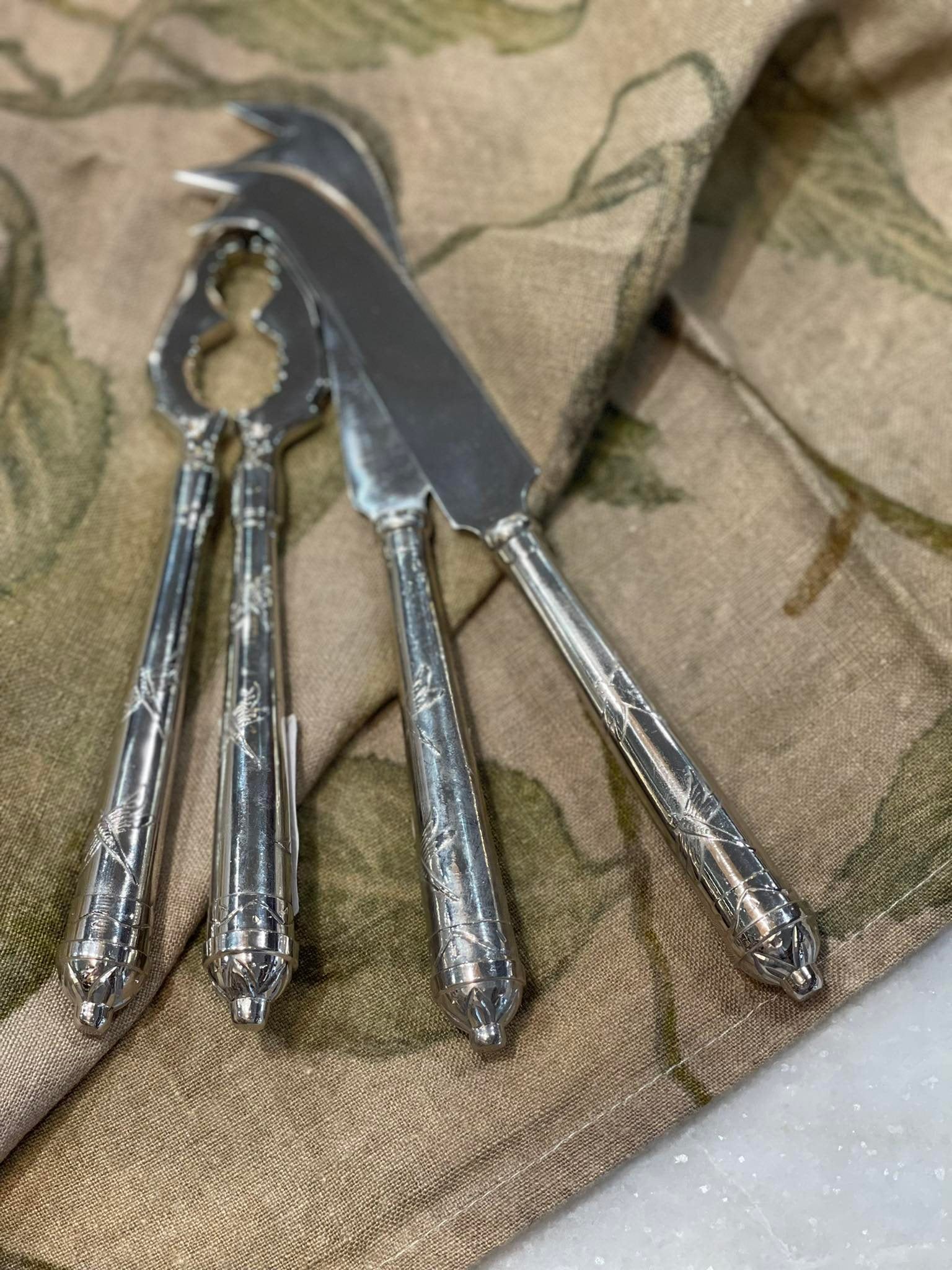 Dragonfly Detail Cheese Knife