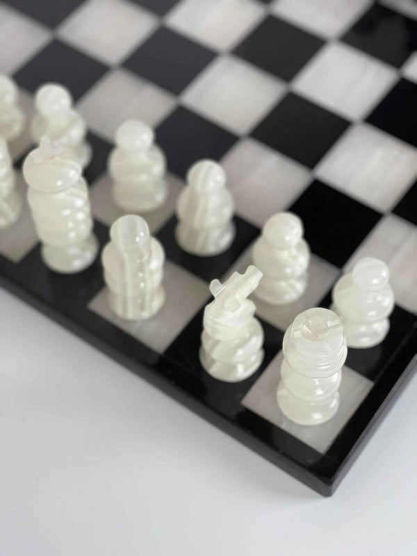 Onyx Marble Chess Set 35cm