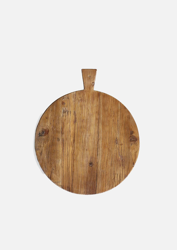 Artisan Round Bread Board with Handle