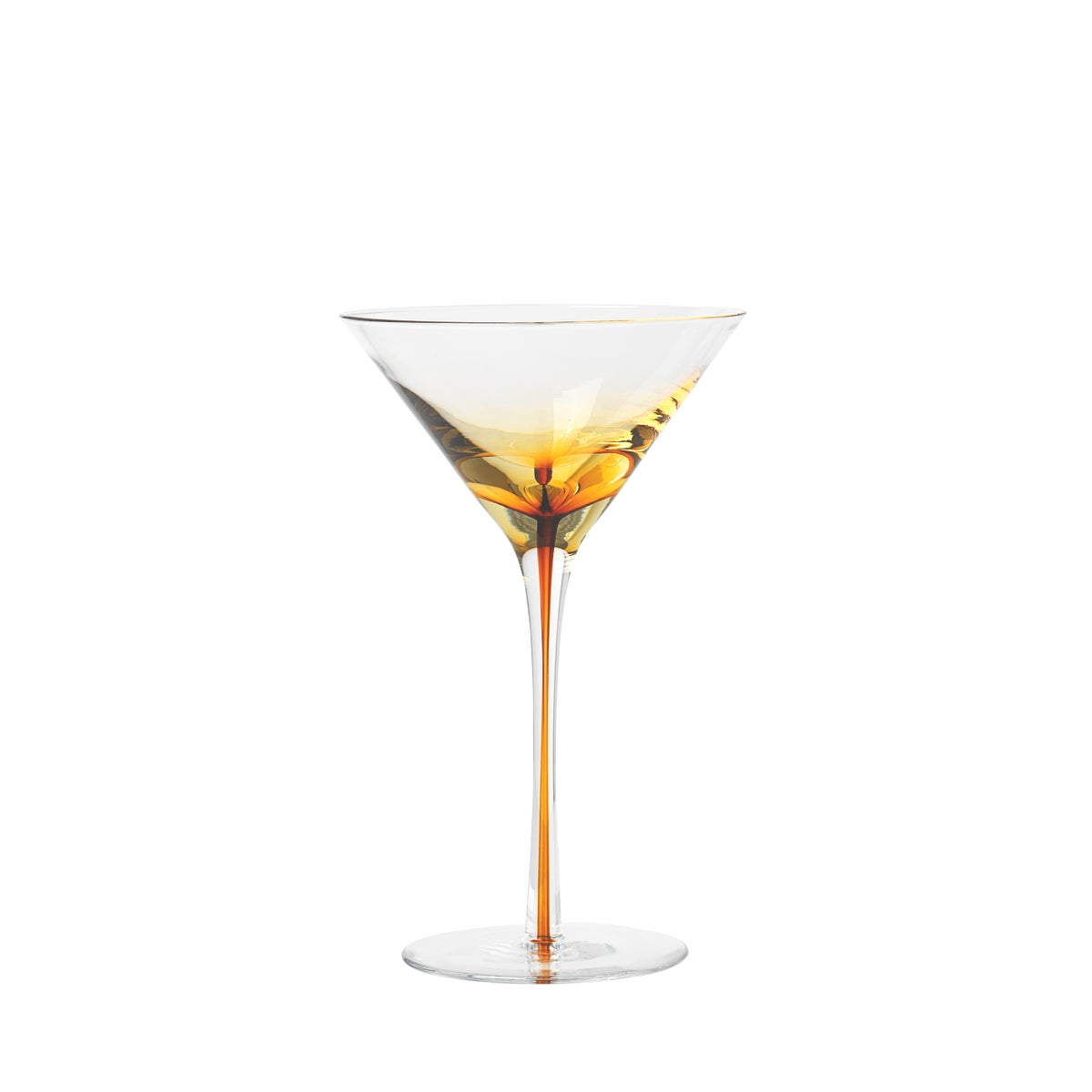 BROSTE Amber Martini Glass