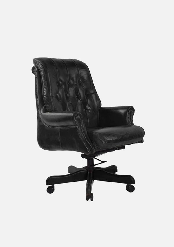 Benjamin Desk Chair | Black