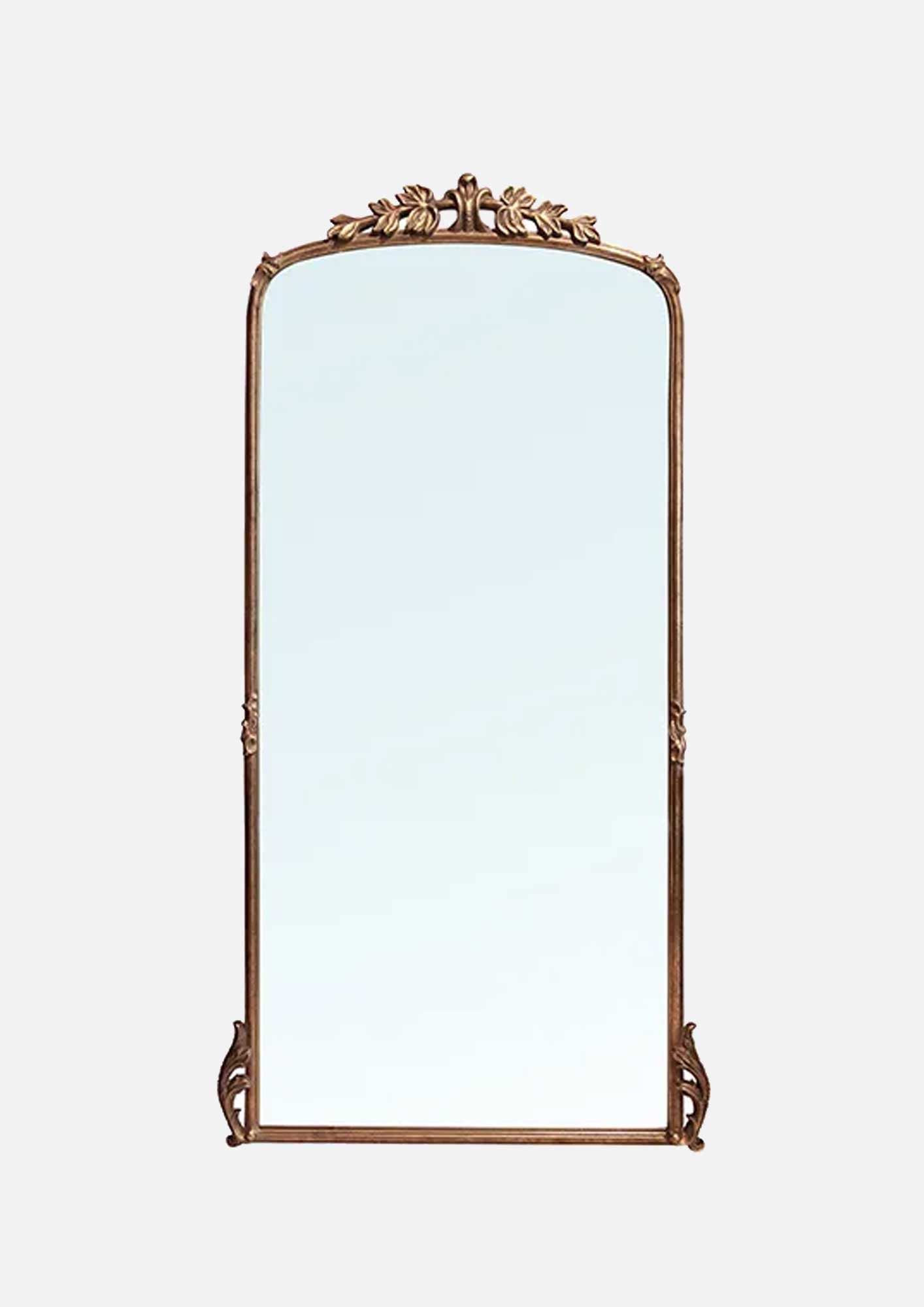 Belle Vie Full Length Mirror - Antique Gold