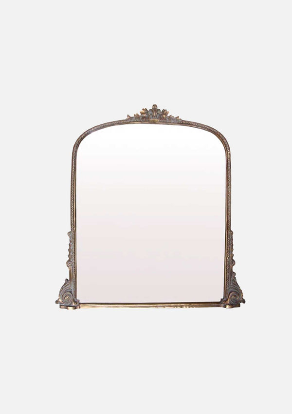 Belle Vie Mantle Mirror - Antique Gold