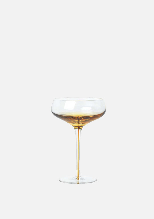 Broste Amber Cocktail Glass